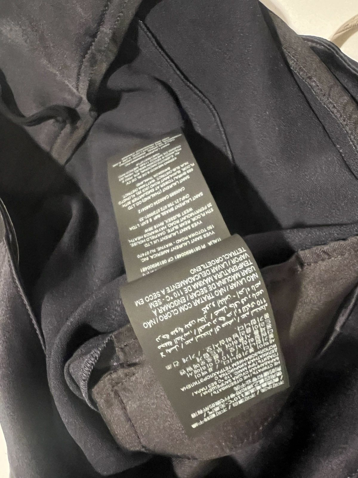 Saint Laurent Paris Saint Laurent men’s silk blend joggers. 50/M. $1350 Size US 34 / EU 50 - 12 Thumbnail