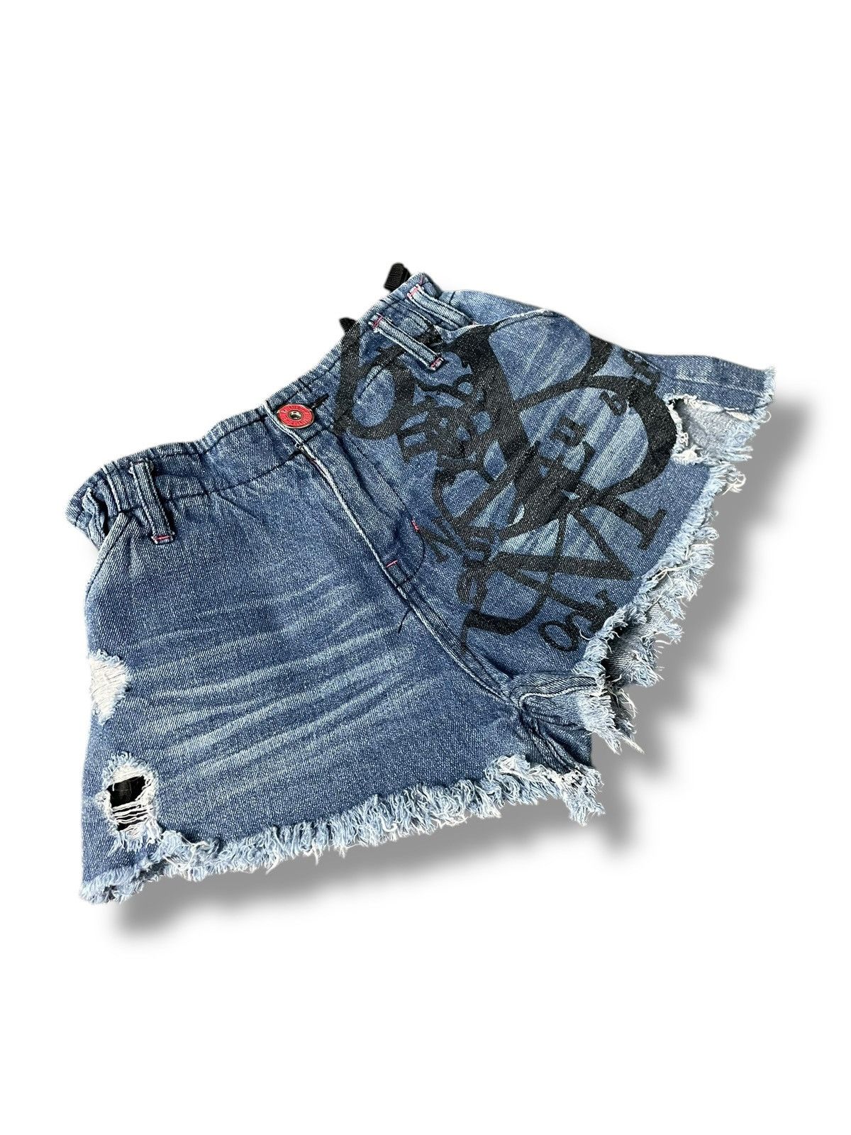 Beauty Beast BlueMoonBlue Brand Denim Shorts (66) Size 24" / US 00 / IT 34 - 4 Thumbnail