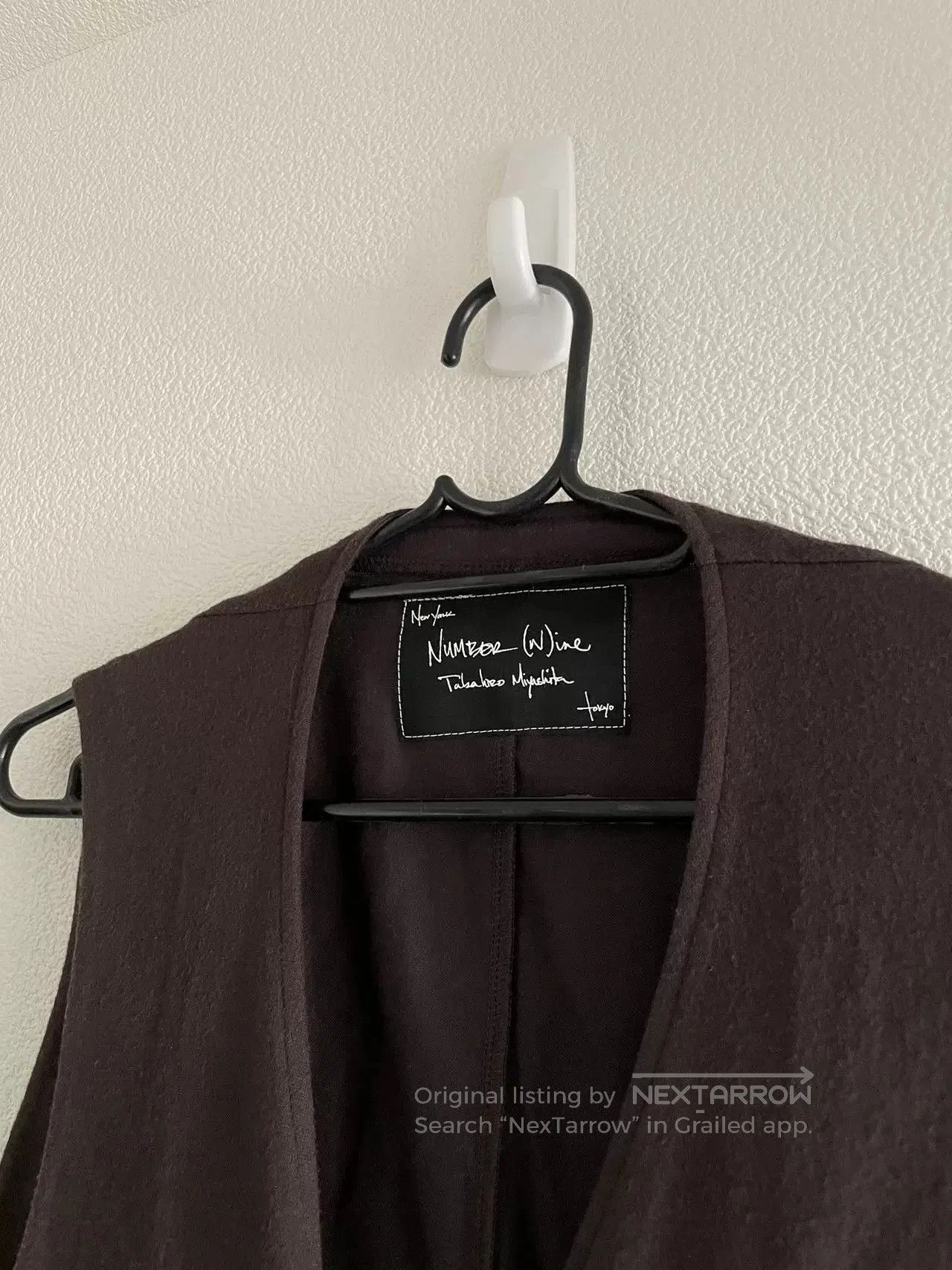 Number (N)ine Number Nine 08SS Horn Button Vest. Size US M / EU 48-50 / 2 - 4 Thumbnail