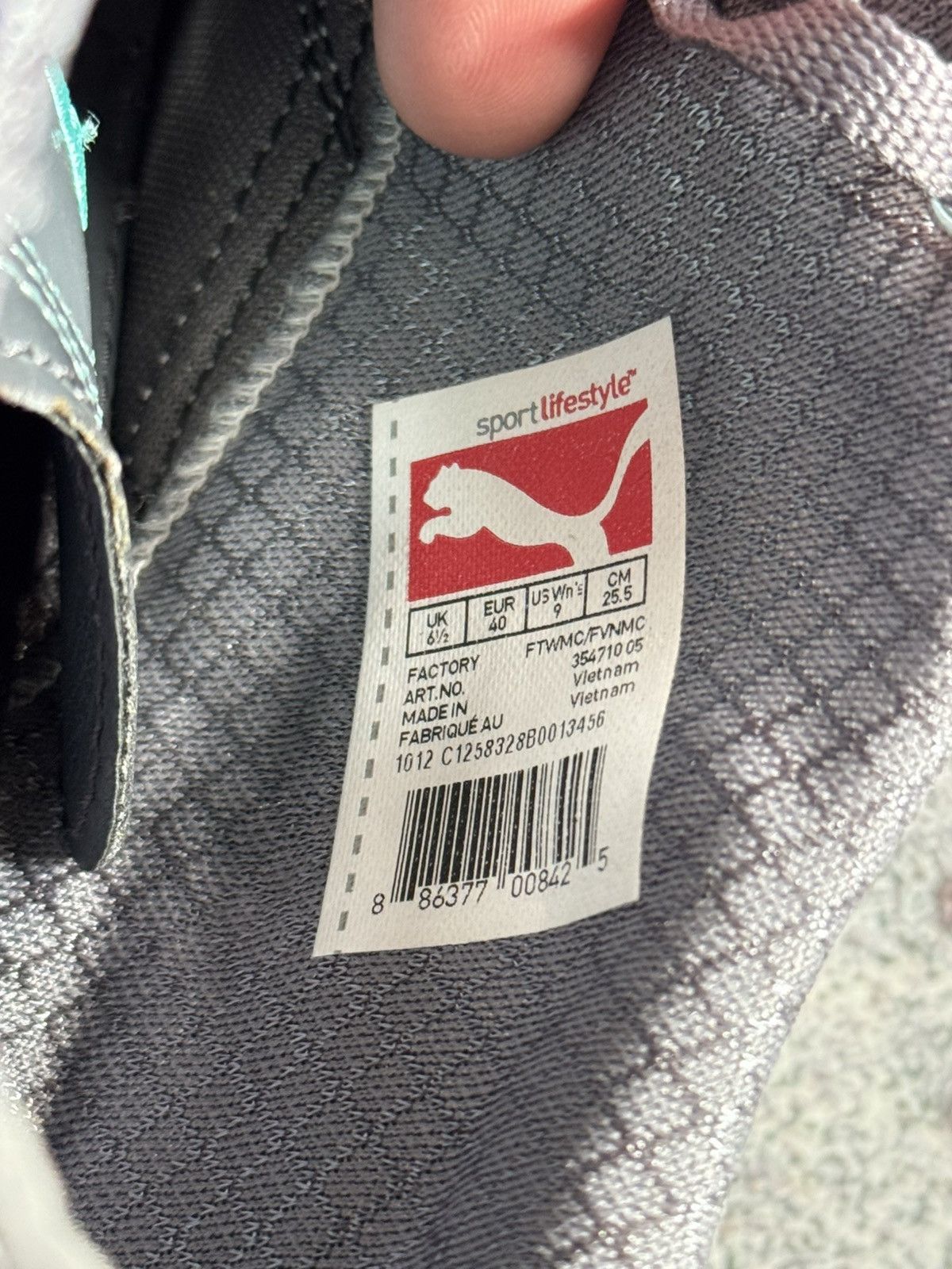 Puma × Vintage Puma UK6.5/US9/EUR40 Takala eco ortholite sneakers shoes Y2K Size US 9 / IT 39 - 21 Thumbnail