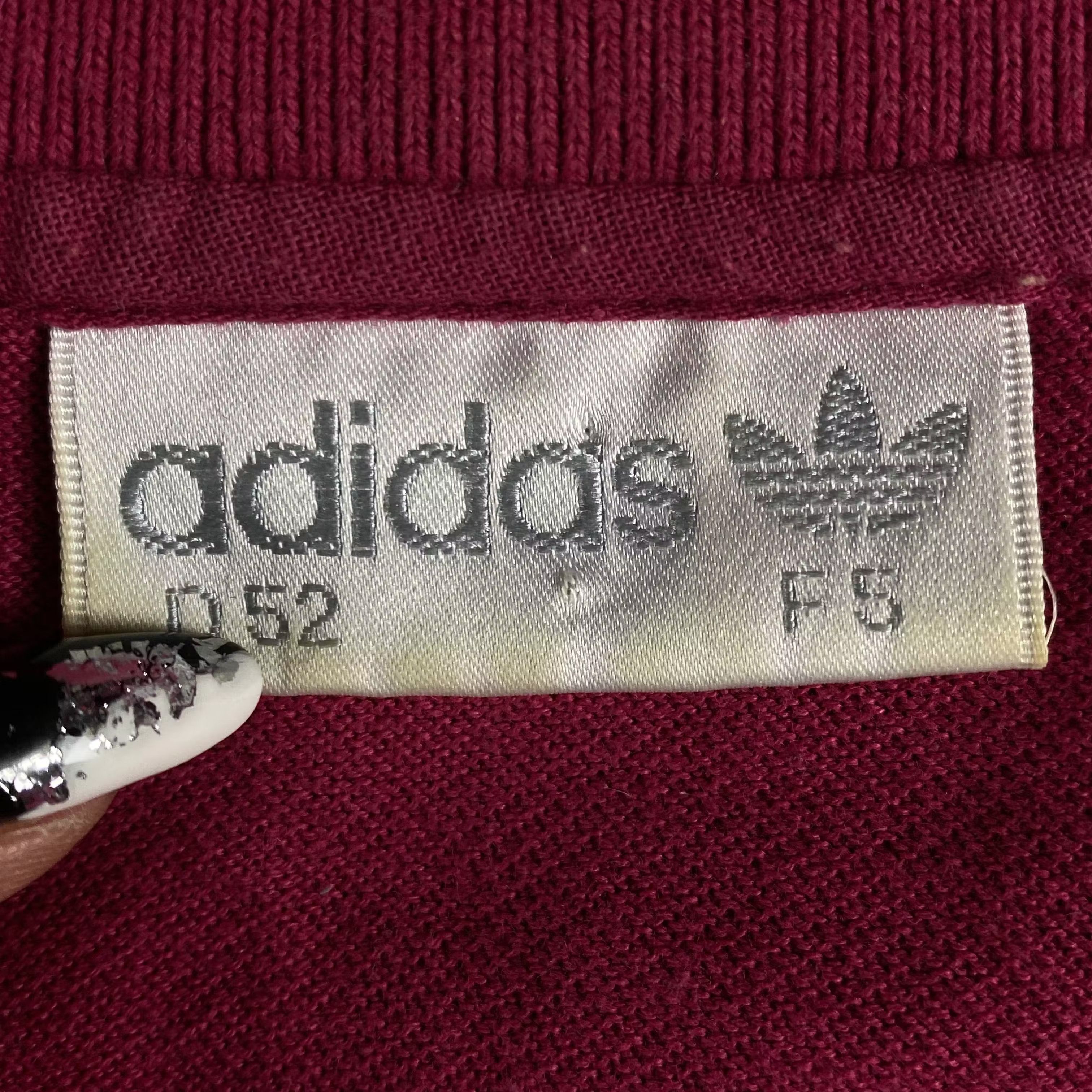 Adidas × Vintage Mens Rare Adidas Vintage Polo Shirt Size L Size US L / EU 52-54 / 3 - 4 Thumbnail