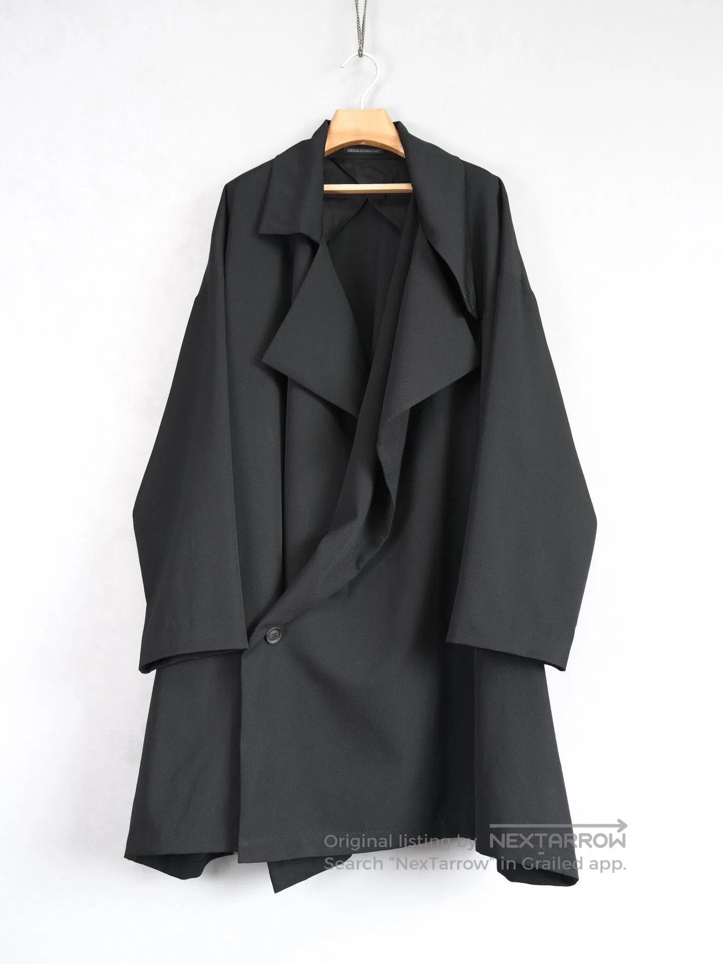 Yohji Yamamoto Yohji Yamamoto 21AW Pleated Wool Coat. Size US M / EU 48-50 / 2 - 4 Thumbnail