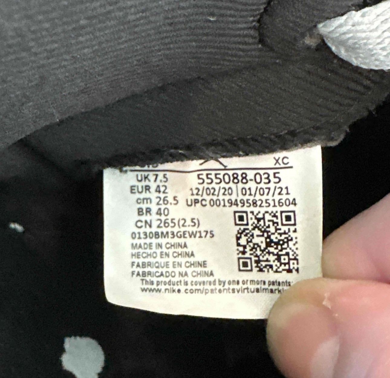 Jordan Brand Jordan 1 Retro High Shadow 2.0 Size US 8.5 / EU 41-42 - 7 Thumbnail