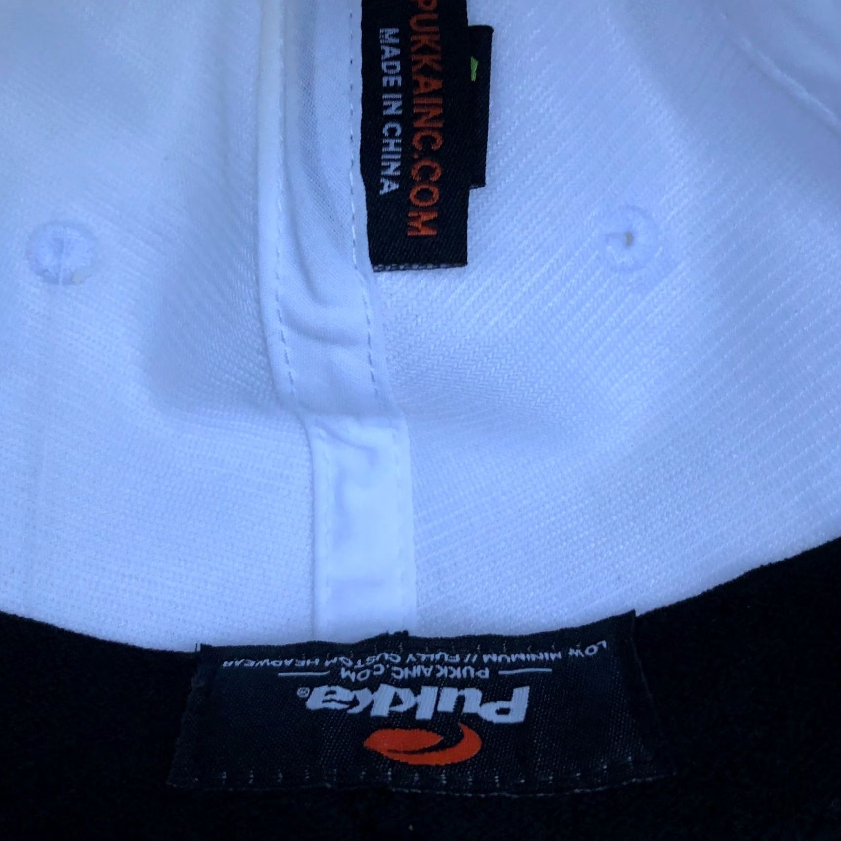 Vintage PUKKA Rustic Canyon Golf Course Fitted Hat Men's OS Moisture Wicking Cap White Size ONE SIZE - 7 Thumbnail