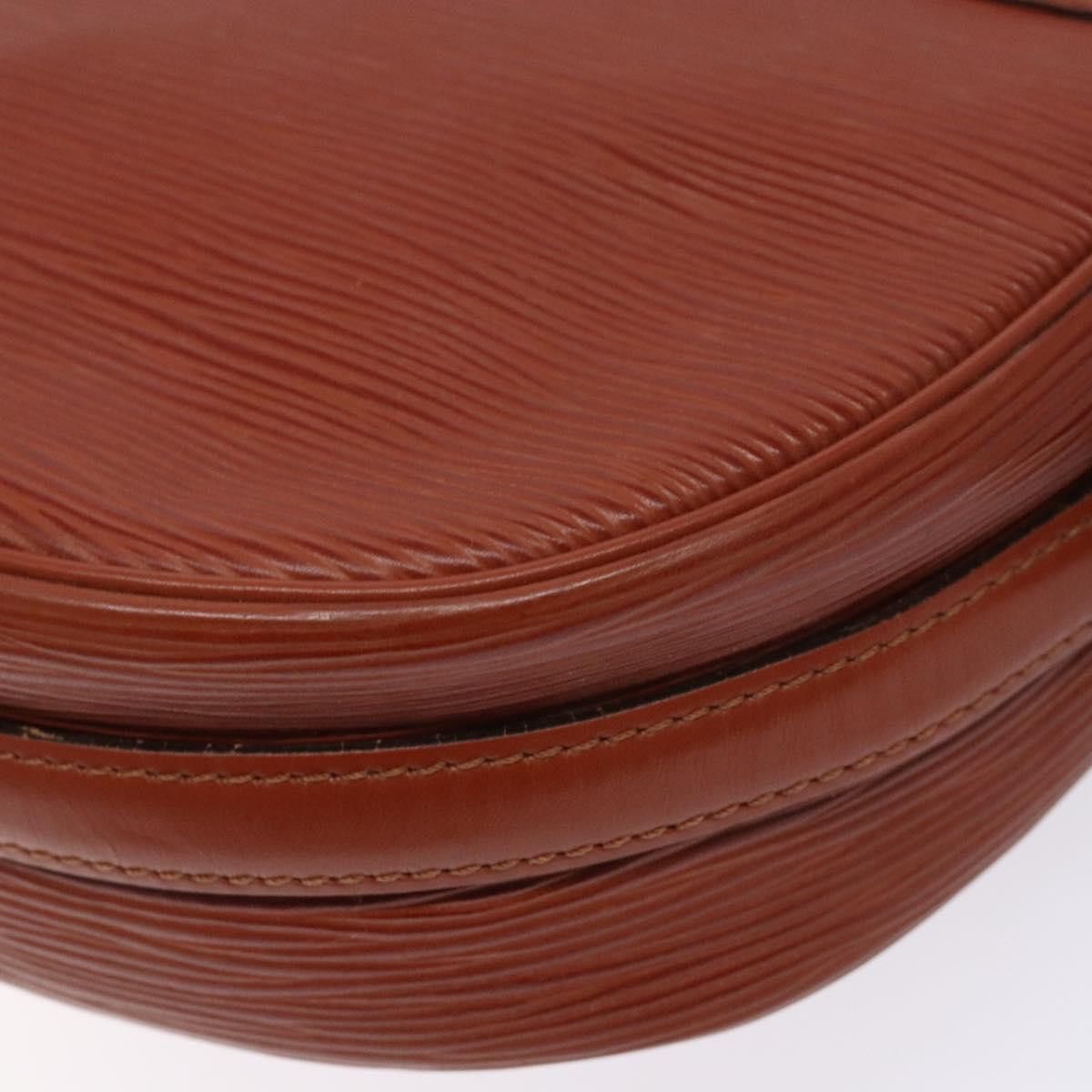 Louis Vuitton LOUIS VUITTON Epi Jeune Fillemm Shoulder Bag Brown M52153 Size ONE SIZE - 16 Thumbnail