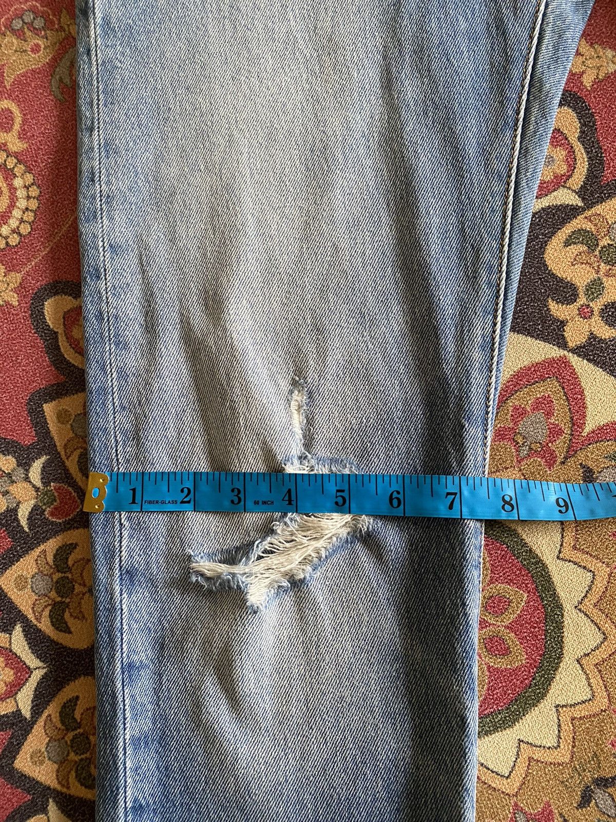 Levi's × Levi's Vintage Clothing Levi’s CT 501 Distressed Denim Jeans Size US 28 / EU 44 - 24 Thumbnail