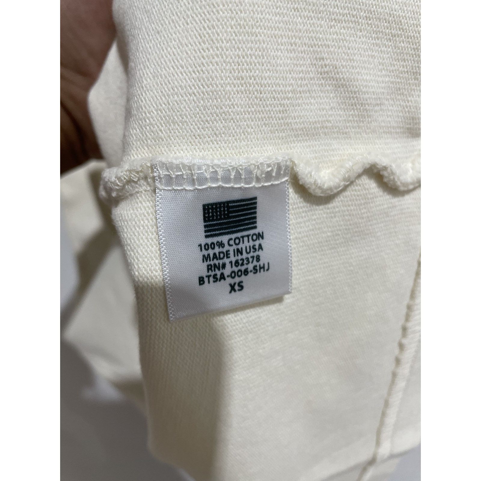Rhude RHUDEBOY ATTENDEE TEE VINTAGE WHITE SIZE XS NEW Size US XS / EU 42 / 0 - 3 Thumbnail