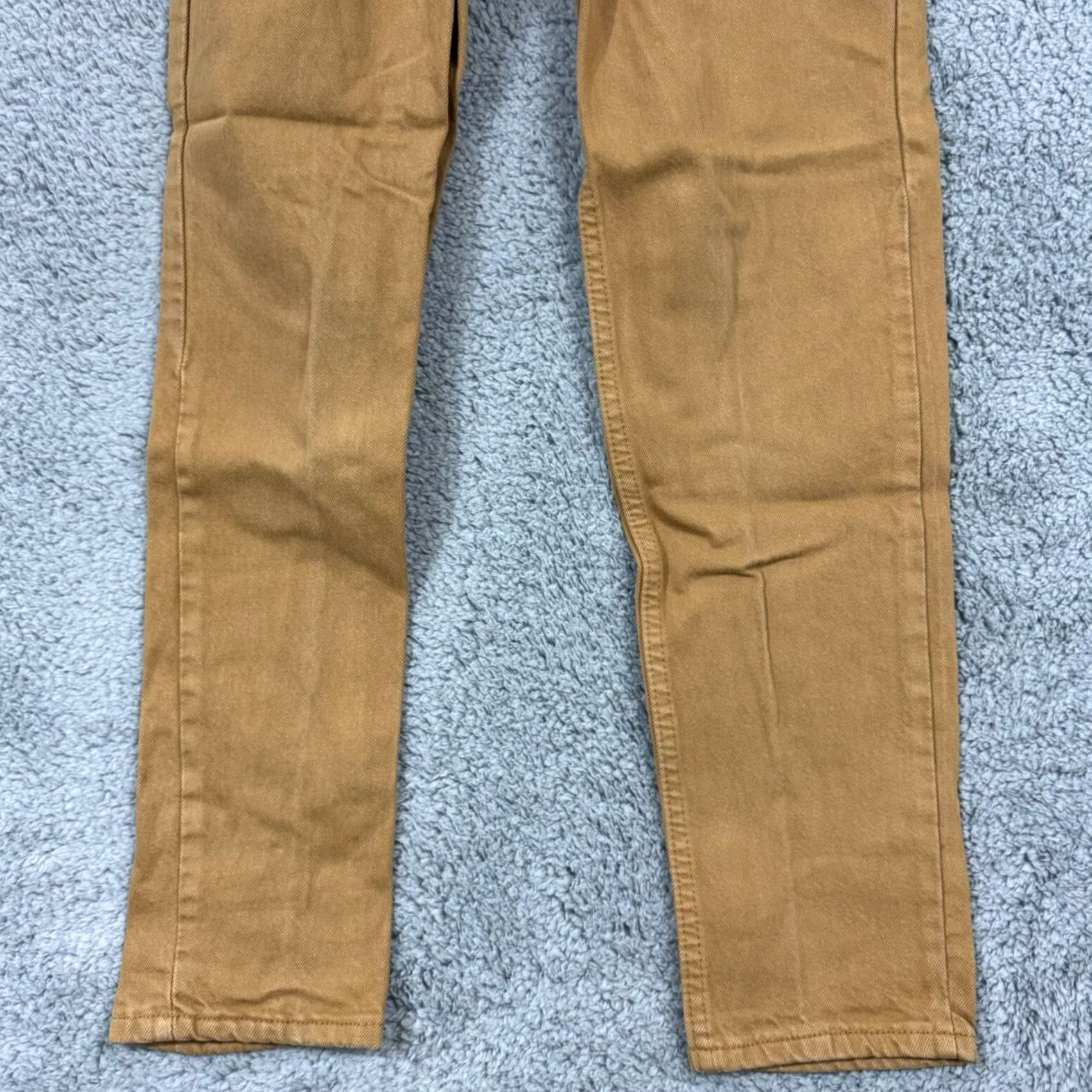 Levi's VINTAGE Levi's 550 Jeans Womens 3 M 26x29 Brown Tapered Leg Relaxed 90s USA Mens Womens Girls Boys Size 26" / US 2 / IT 38 - 3 Thumbnail