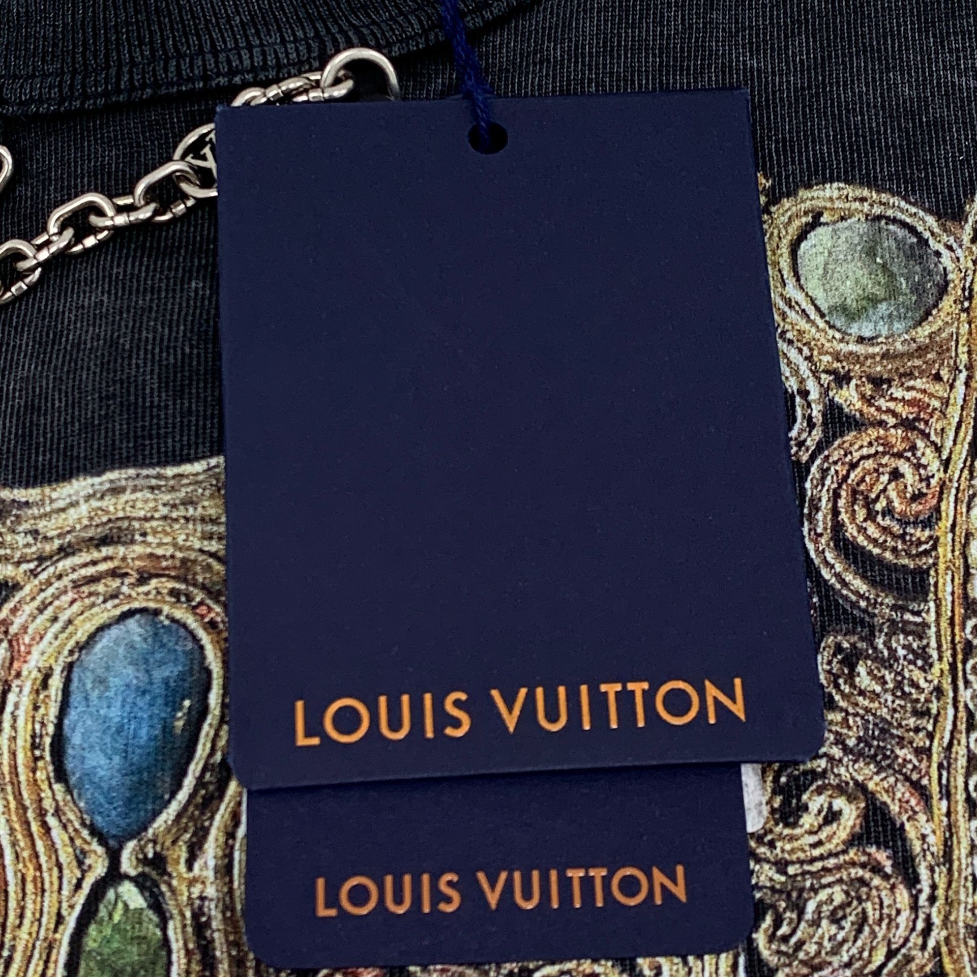 Louis Vuitton Louis Vuitton XXS Black & Grey Gemstone Printed Distressed C Size XXS / US 00 / IT 34 - 4 Thumbnail