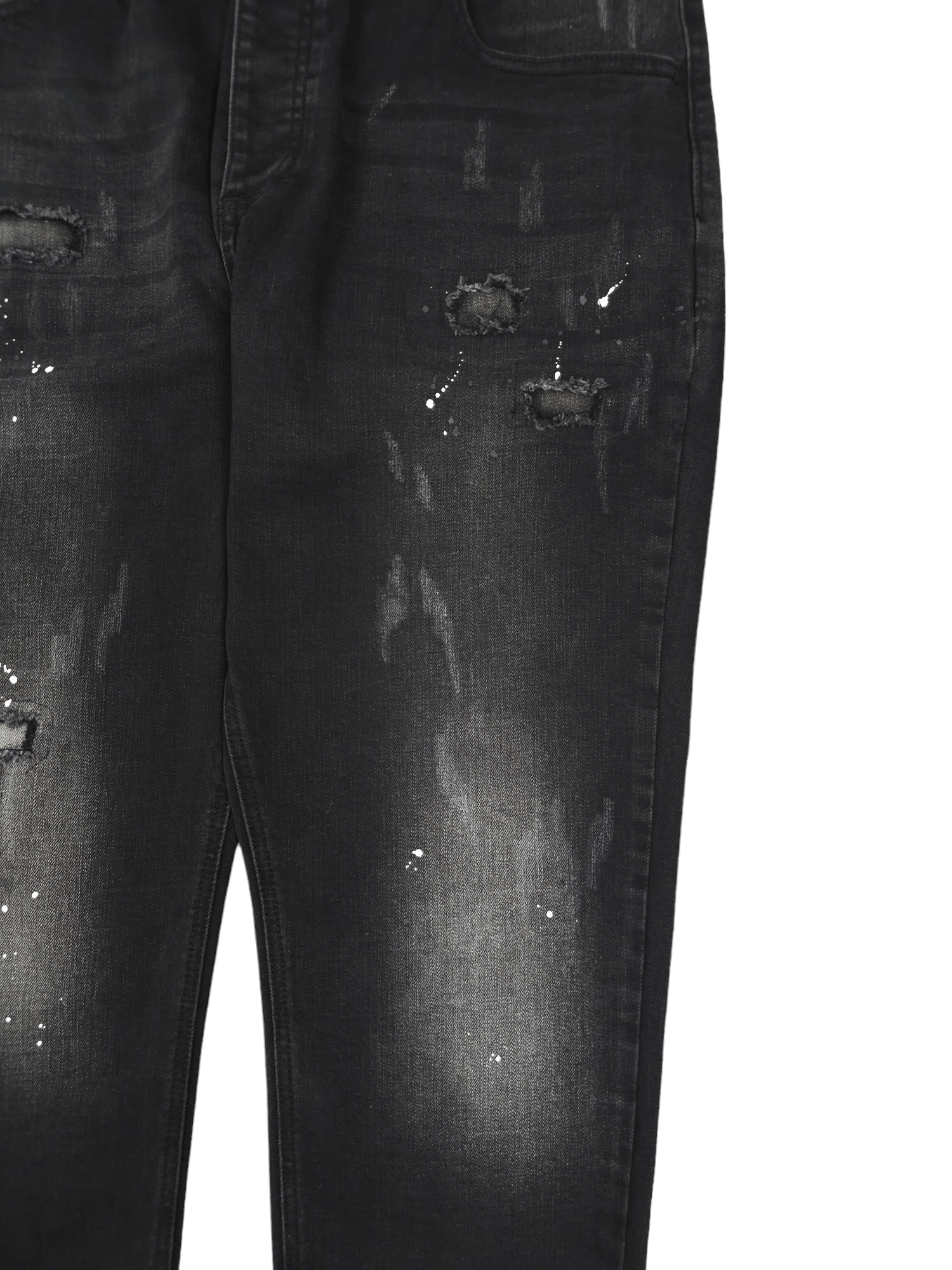 Designer 💎 38/32 Ripped Distressed Amiri Style Painter Denim Jeans Size US 38 / EU 54 - 5 Thumbnail