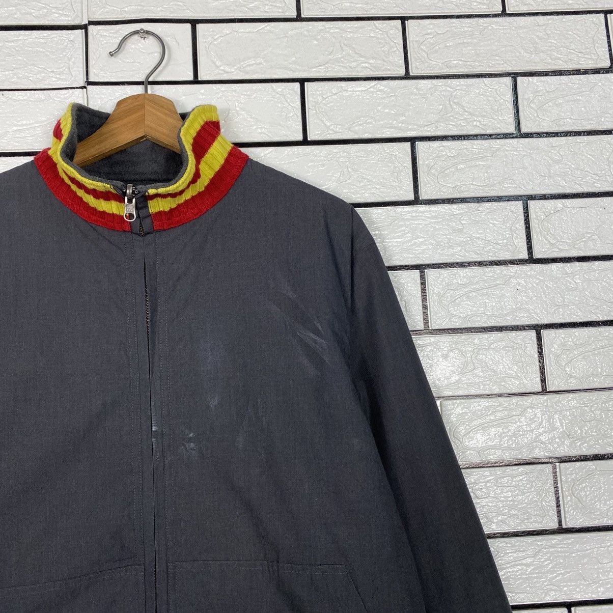 Kent & Curwen 📌Vintage Zipper Jacket Kent & Curwen Striped Turtle Neck Size US M / EU 48-50 / 2 - 8 Thumbnail