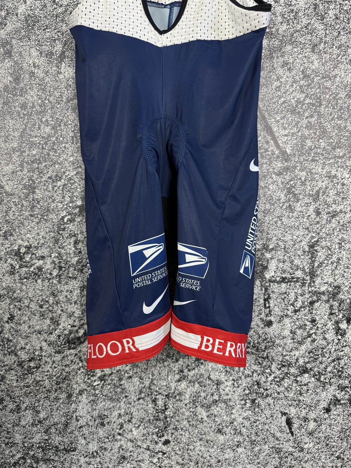 Nike × Vintage Nike Cycling Bib Shorts United States Postal Service Size XL Size US 40 / EU 56 - 3 Thumbnail