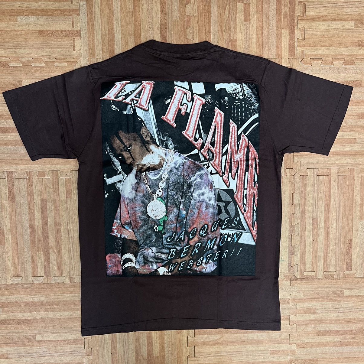 Band Tees × Rap Tees 🔥FEIN🔥La Flame Cactus Jack fannbott Travis Scott Size US XL / EU 56 / 4 - 2 Thumbnail