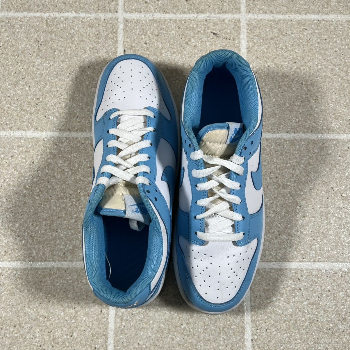 Nike Nike Dunk Low UNC White/University Blue Sneakers Size 8 Size US 8 / EU 41 - 5 Thumbnail