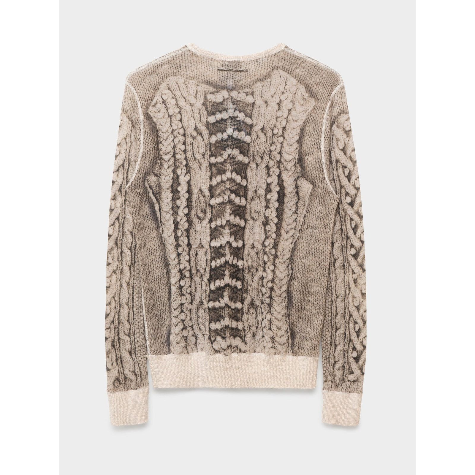 Jean Paul Gaultier Trompe L’Oeil “Knit” Mesh Shirt Size US L / EU 52-54 / 3 - 2 Thumbnail