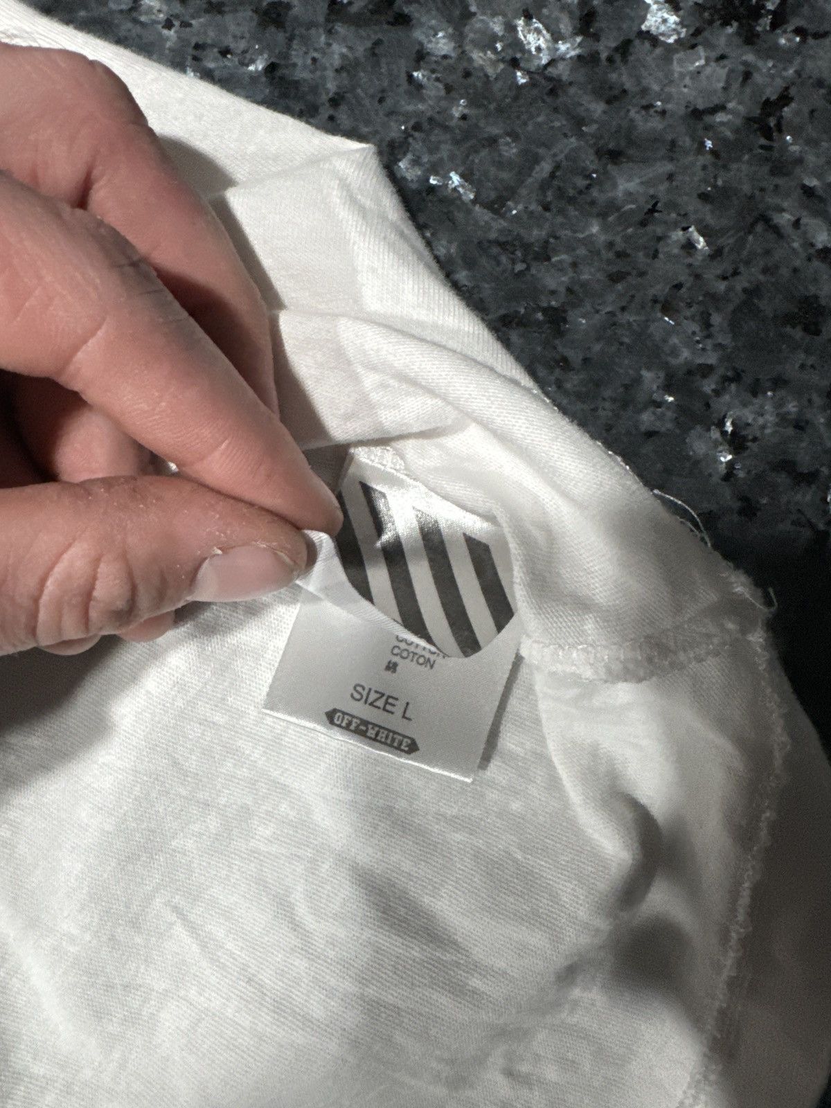 Off-White Off white long sleeve black and white Size US L / EU 52-54 / 3 - 4 Thumbnail