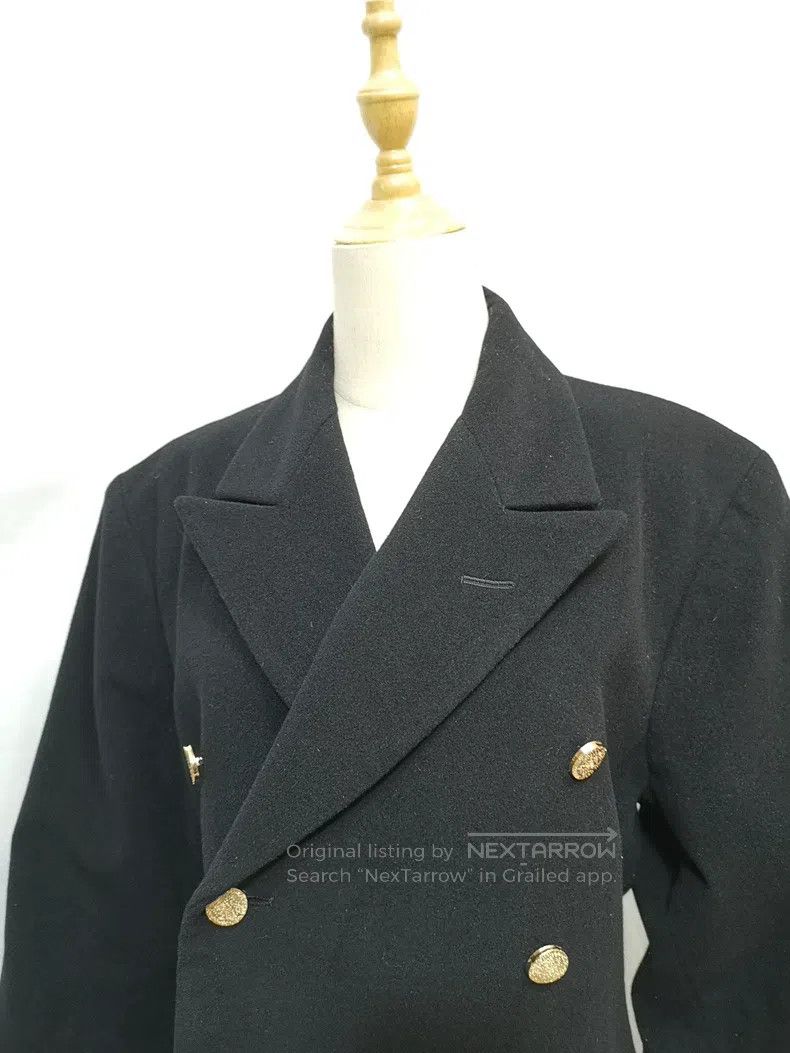 Yohji Yamamoto Yohji Yamamoto Wool Coat Size US M / EU 48-50 / 2 - 2 Thumbnail
