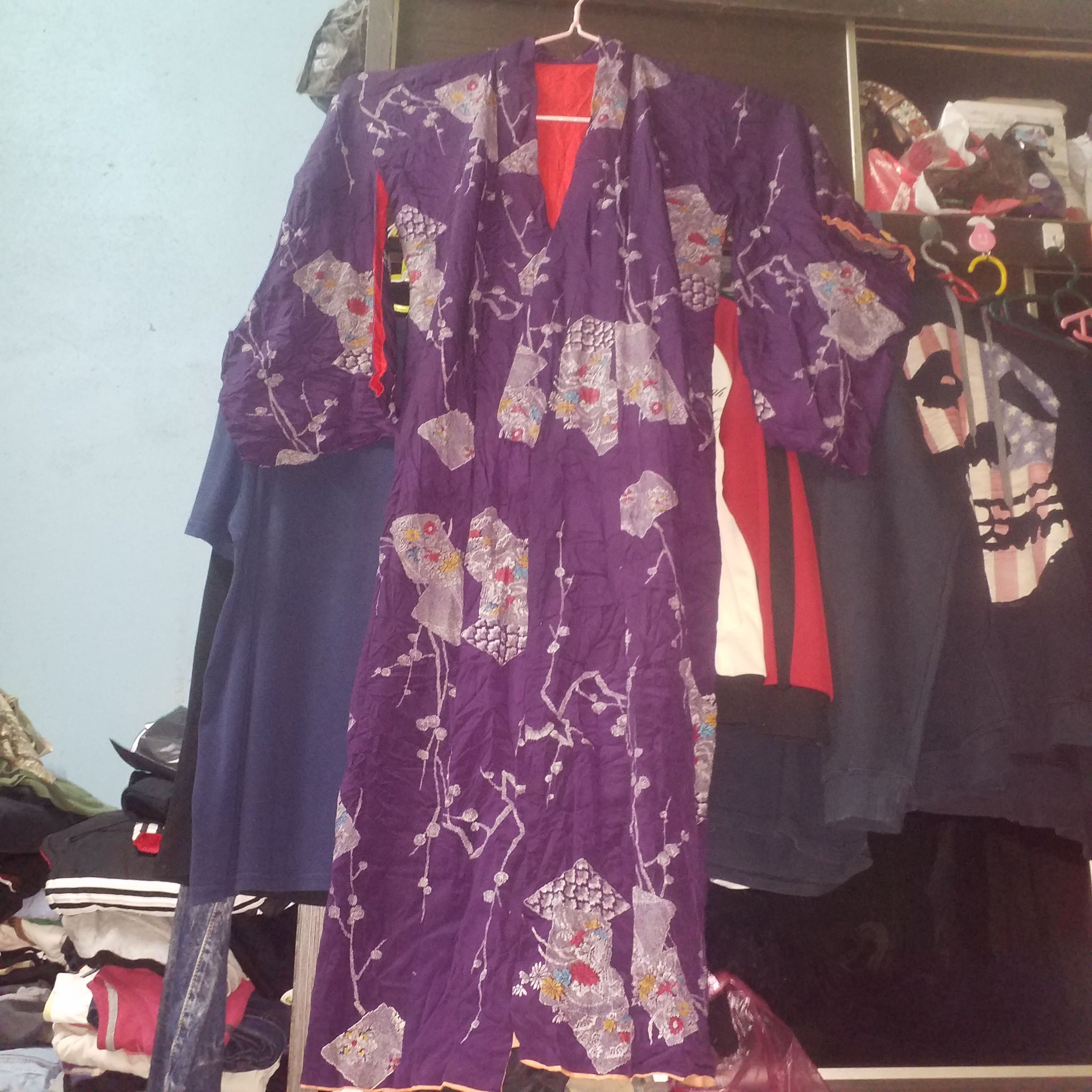 Japanese Brand KIMONO LONG FEEL LIVE IN JAPAN 😘😘 Size L / US 10 / IT 46 - 1 Thumbnail