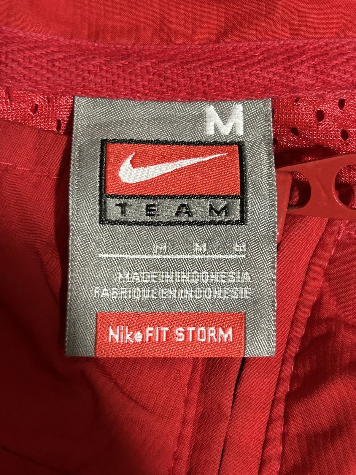 Nike Nike Windbreaker - Red/White Size US M / EU 48-50 / 2 - 3 Thumbnail
