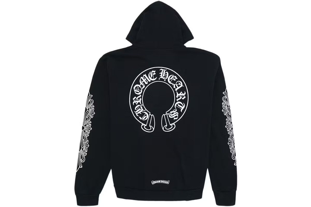 Chrome Hearts Chrome Hearts Horseshoe Hoodie 'Black' Size US M / EU 48-50 / 2 - 12 Thumbnail