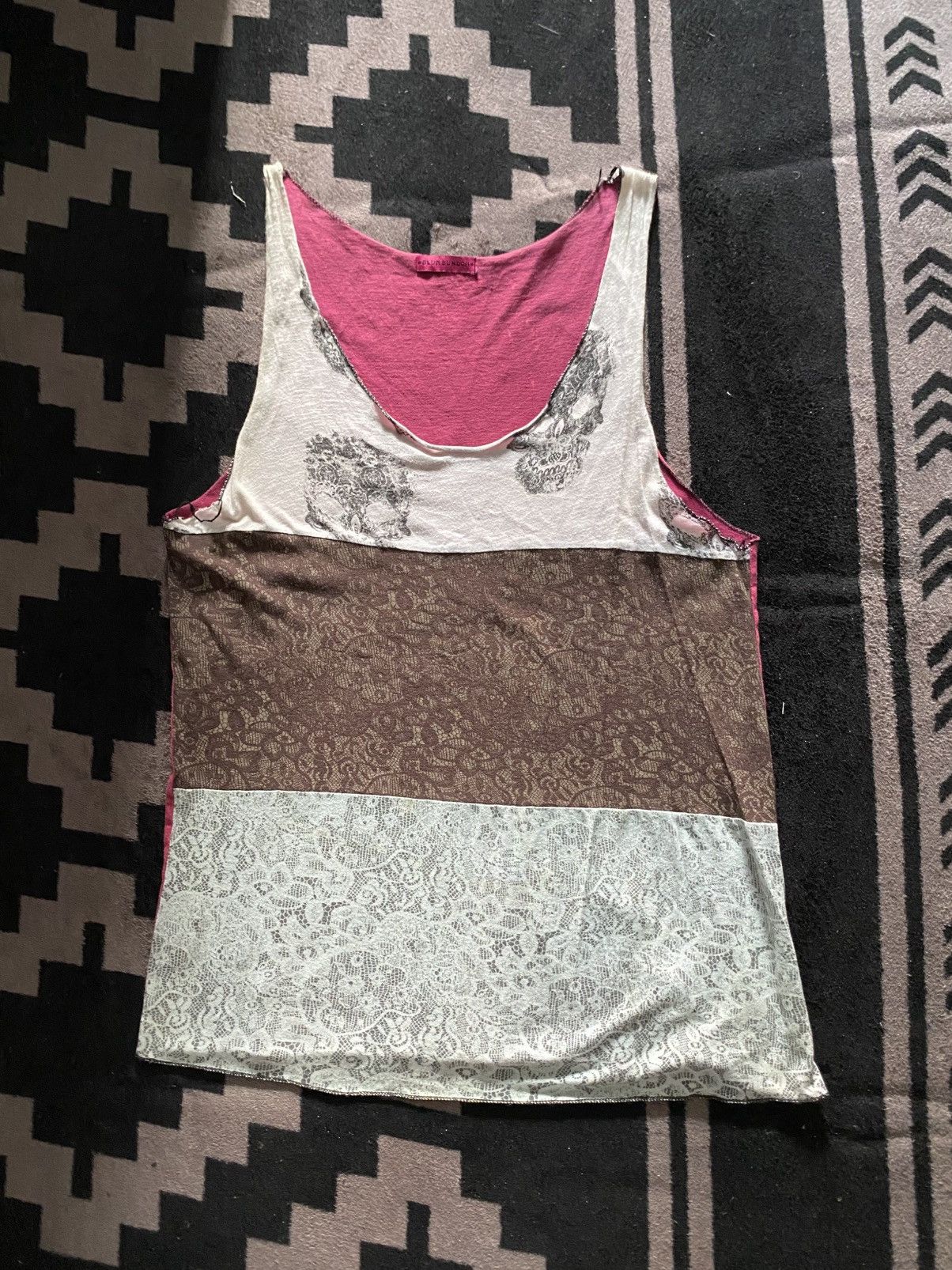 20471120 × Beauty Beast × Japanese Brand Japanese skull tanktop Size US S / EU 44-46 / 1 - 1 Thumbnail