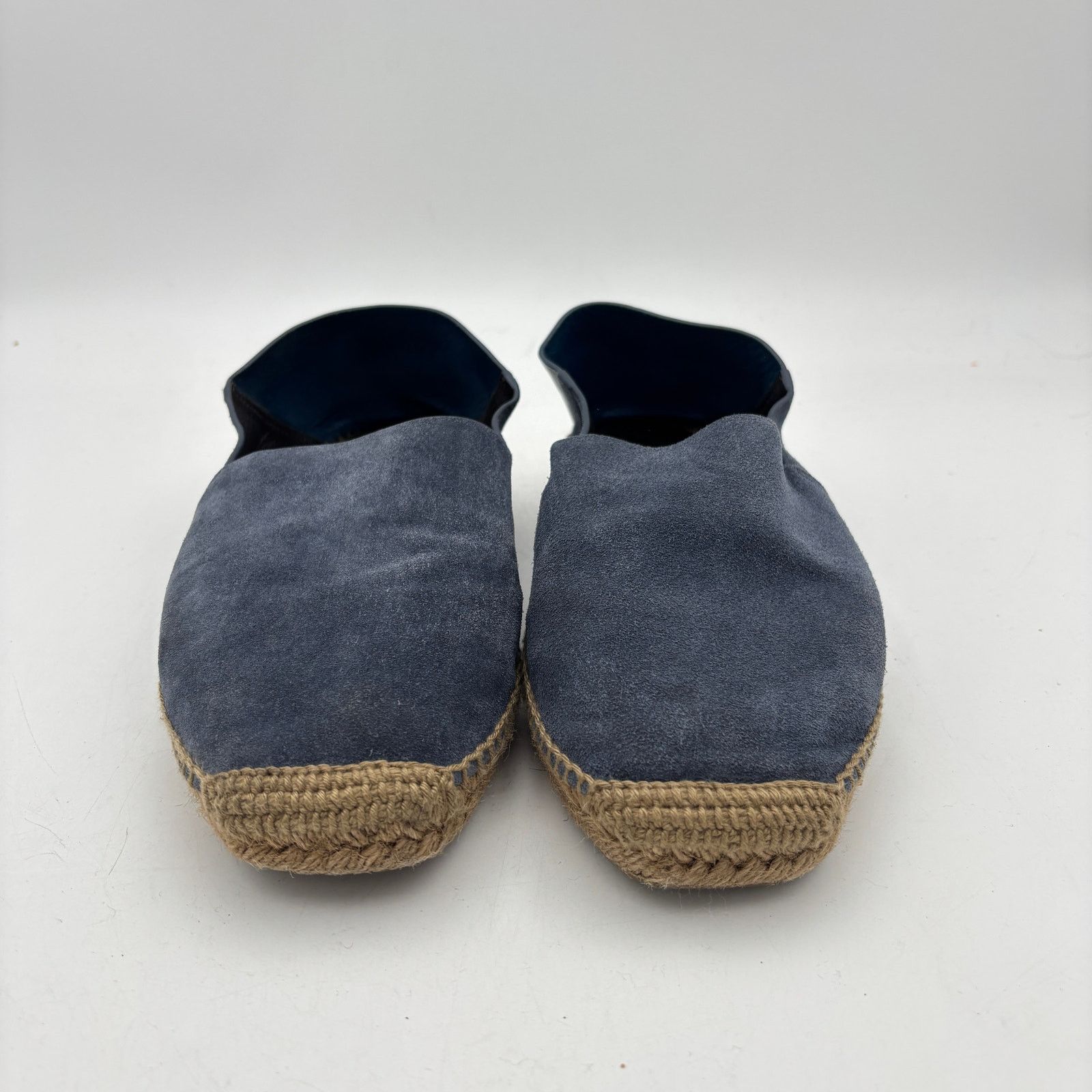 Ermenegildo Zegna Ermengildo Zegna Suede Espadrilles Navy Men's 8.5 Size US 8.5 / EU 41-42 - 2 Thumbnail