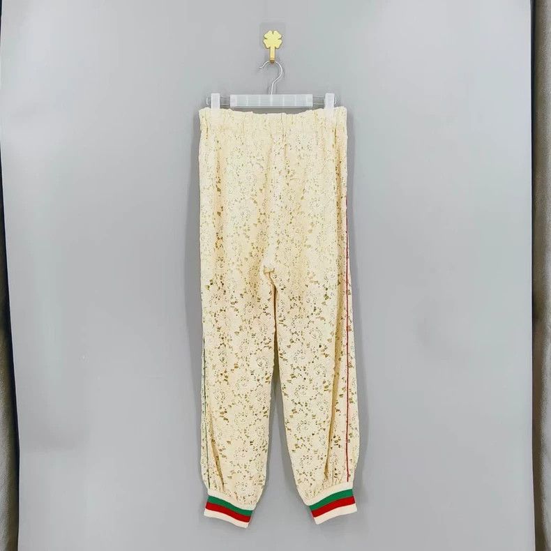 Gucci Gucci Lace Casual Joggers Size 36-2507 Size US 36 / EU 52 - 6 Thumbnail