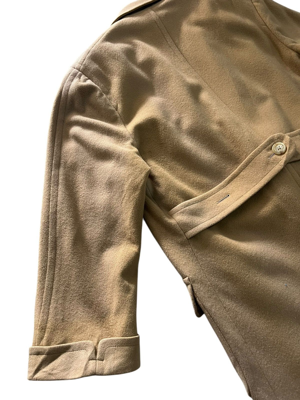 Polo Ralph Lauren VINTAGE POLO RALPH LAUREN WOOL D. BREASTED TRENCH COAT Size US L / EU 52-54 / 3 - 17 Thumbnail