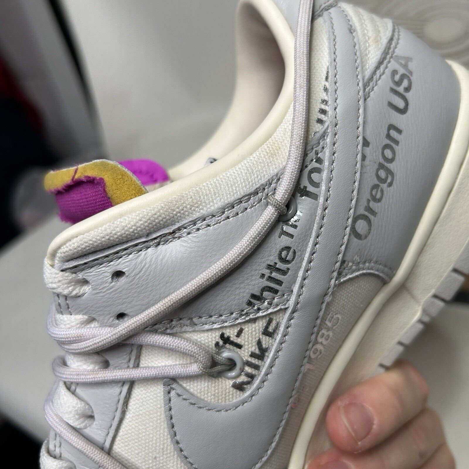 Nike Nike Shoes Dunk Low X Off-White “Lot 3 of 50” 2024 Size US 11 / EU 44 - 12 Thumbnail