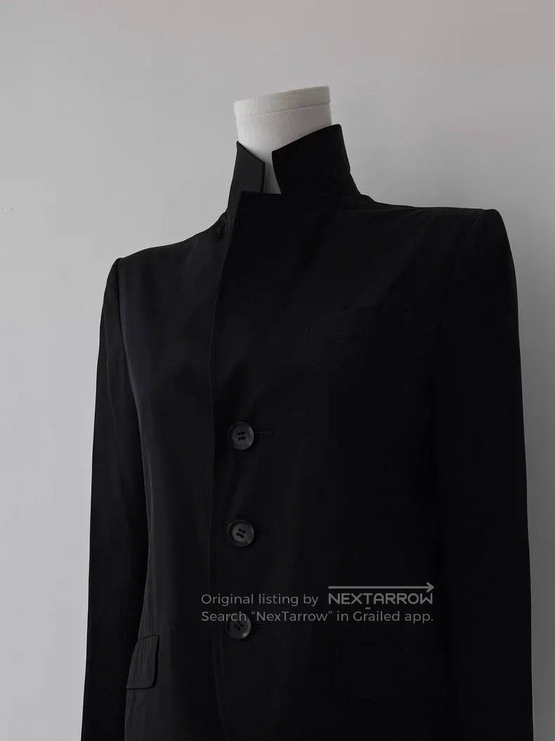 Yohji Yamamoto Yohji Yamamoto 08 SS Wool Japanese Suit Jacket Size US S / EU 44-46 / 1 - 5 Thumbnail