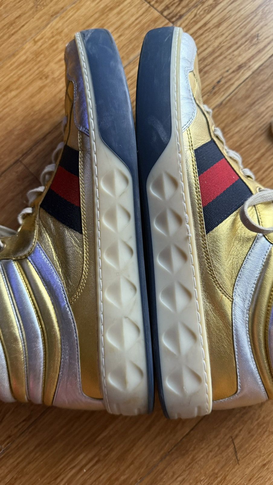 Gucci Gucci Hightop Size US 10 / EU 43 - 8 Thumbnail
