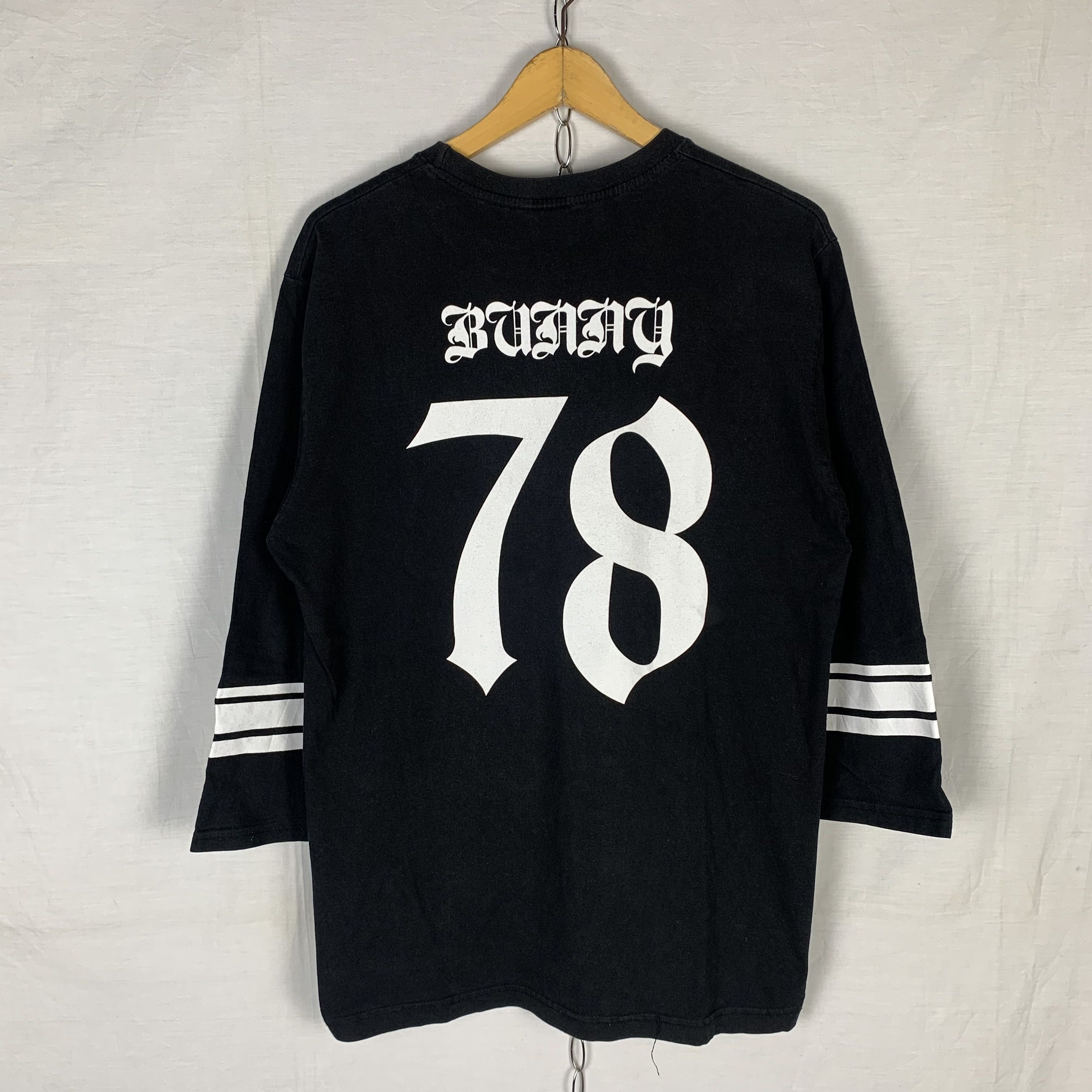 Other Skull Bunny Raglan Shirt Japanese Brand Size US XL / EU 56 / 4 - 1 Thumbnail
