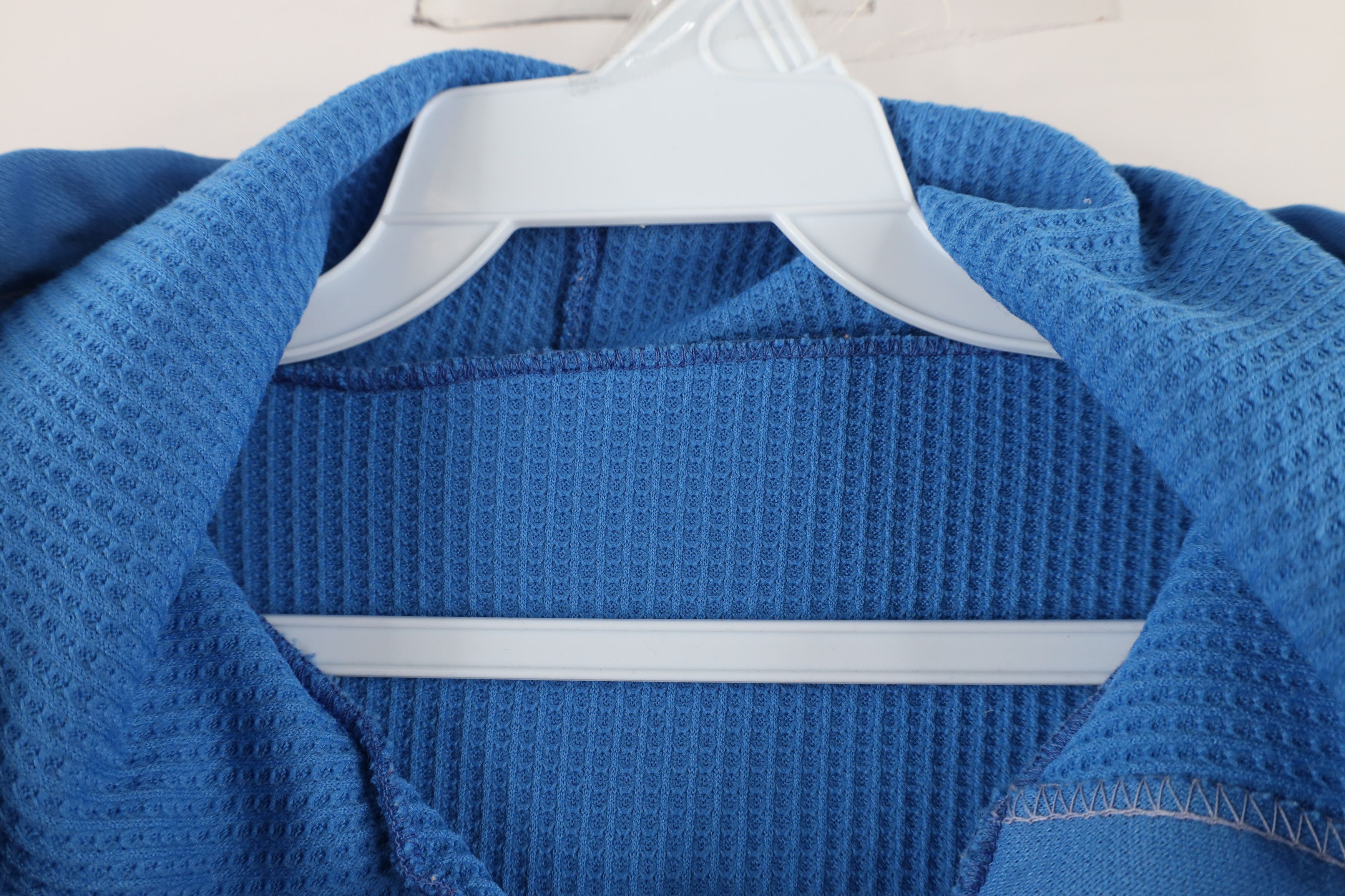 Vintage Vintage 70s Streetwear Thermal Waffle Knit Lined Hoodie USA Size US M / EU 48-50 / 2 - 10 Thumbnail