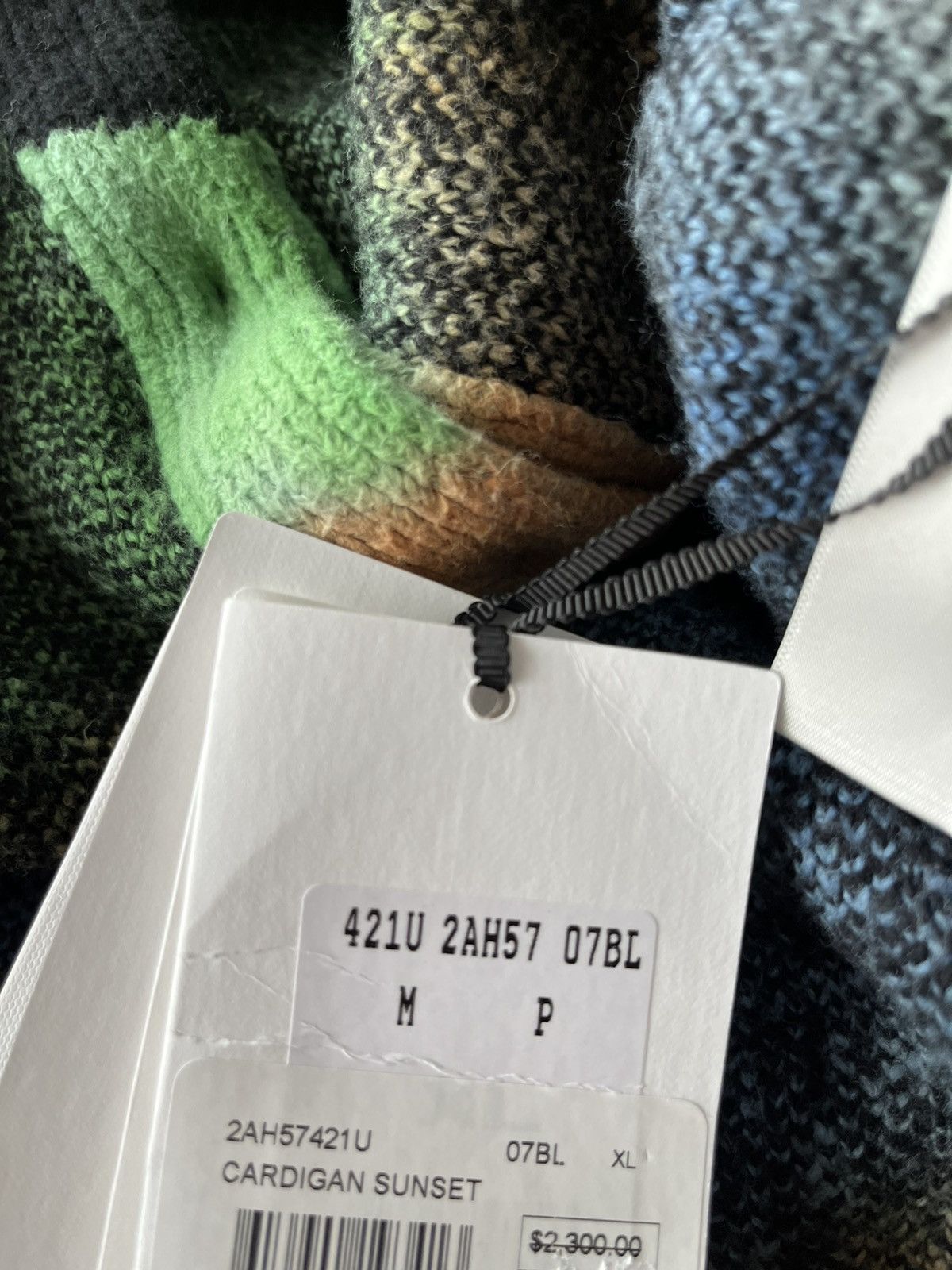 Celine Runway Celine by Hedi Slimane Sunset Cardigan Oversized Size US XXL / EU 58 / 5 - 10 Thumbnail
