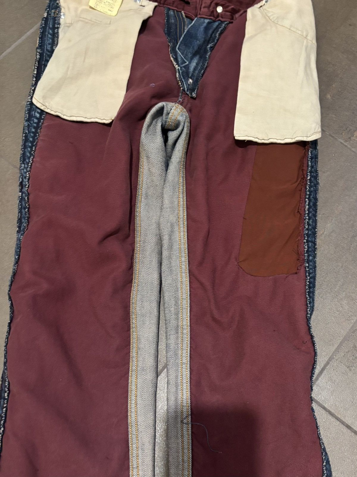 Undercover Undercover aw02 witches cell division crash denim Size US 29 - 6 Thumbnail