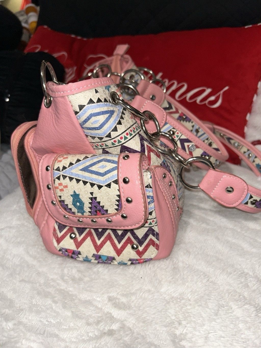 Other Cowgirl Rhinestone Purse Trendy Conceal Carry Bag Size ONE SIZE - 4 Thumbnail