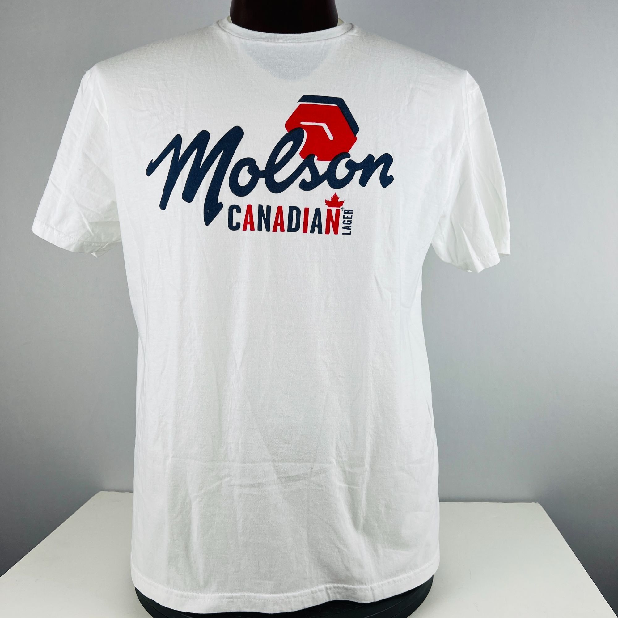 Gildan Molson Canadian Lager Beer XL T-Shirt Shirt Size US XL / EU 56 / 4 - 1 Thumbnail