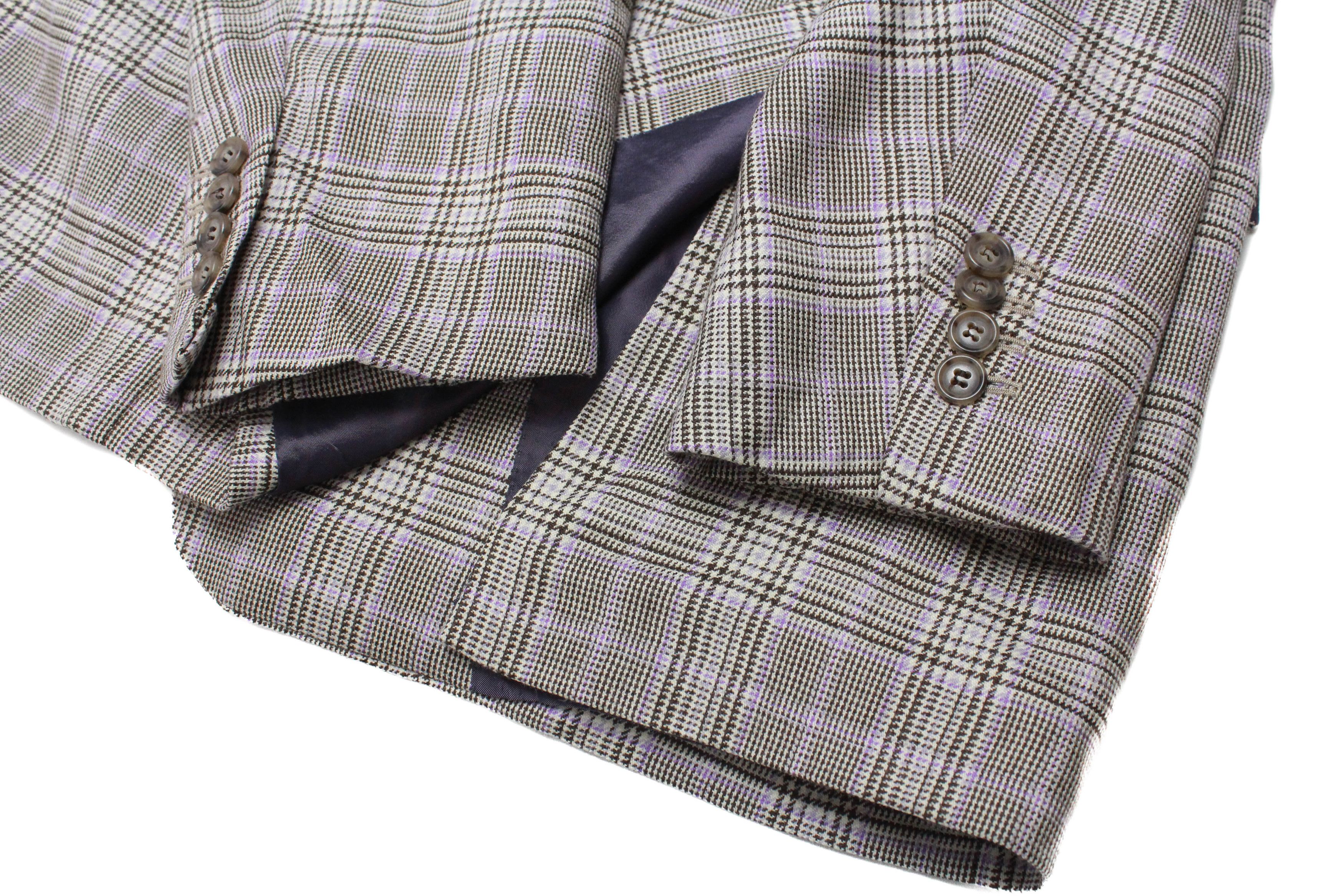 Brioni BRIONI Nomentano Blazer Men's LARGE Wool Blend Size 40R - 6 Thumbnail
