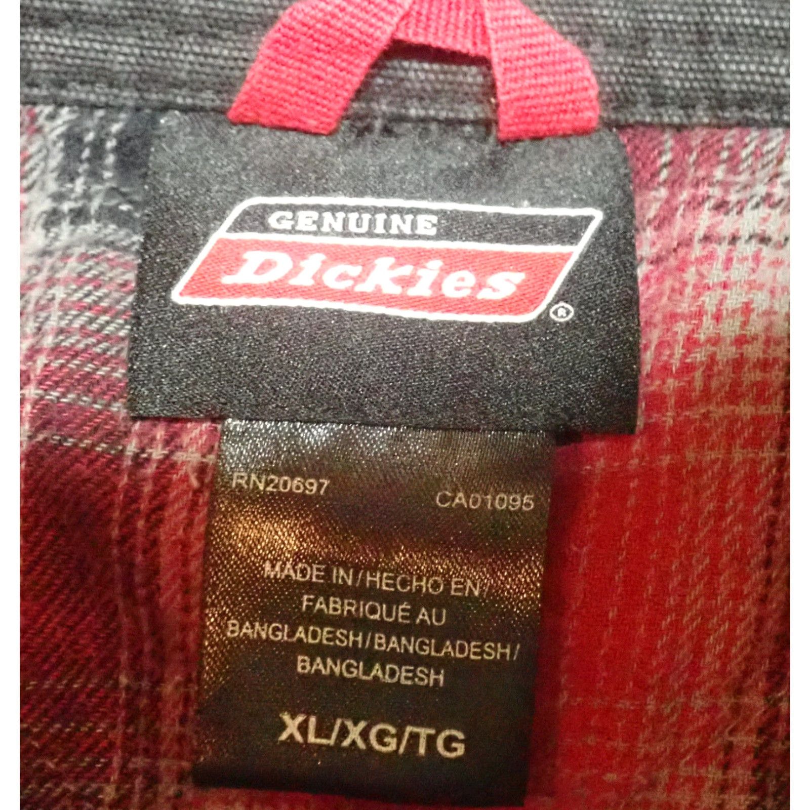 Dickies Dickies Black Denim Jacket XL Flannel Lined Coat Tillman Welding Bone Of America Size US XL / EU 56 / 4 - 6 Thumbnail