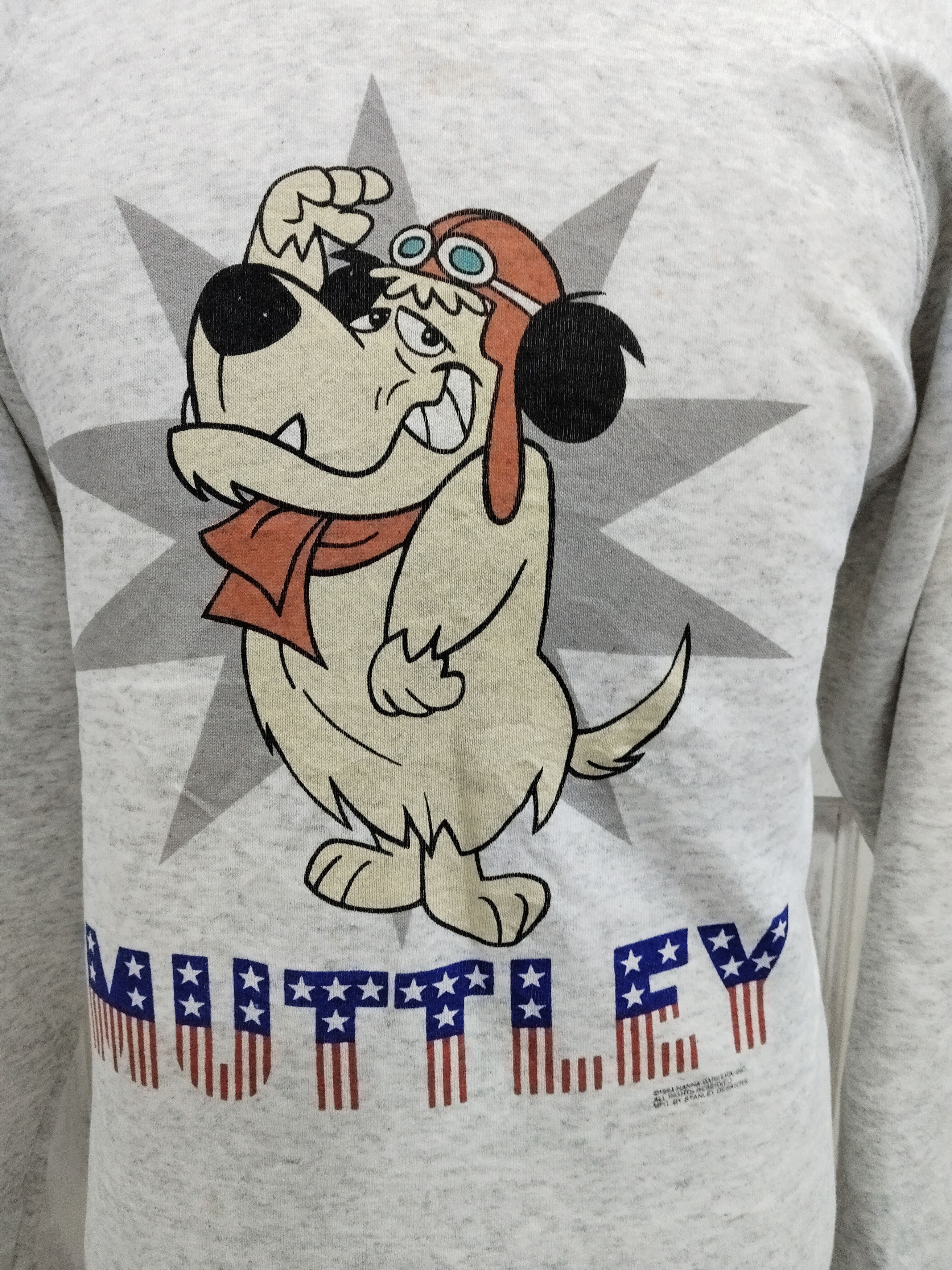 Cartoon Network × Vintage Vintage 90s Muttley Hanna Barbara Cartoon Sweatshirt Size US L / EU 52-54 / 3 - 3 Thumbnail
