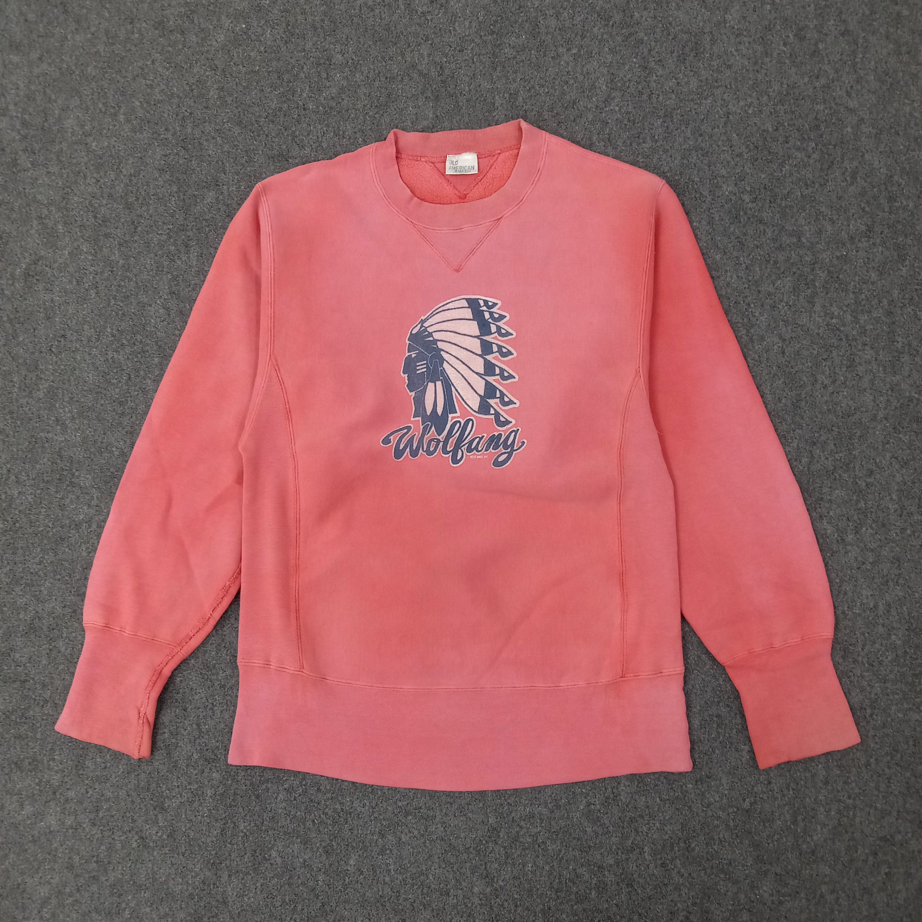Vintage Wolfgang American Sports Team Sweatshirt C261N6 Size US XS / EU 42 / 0 - 1 Thumbnail