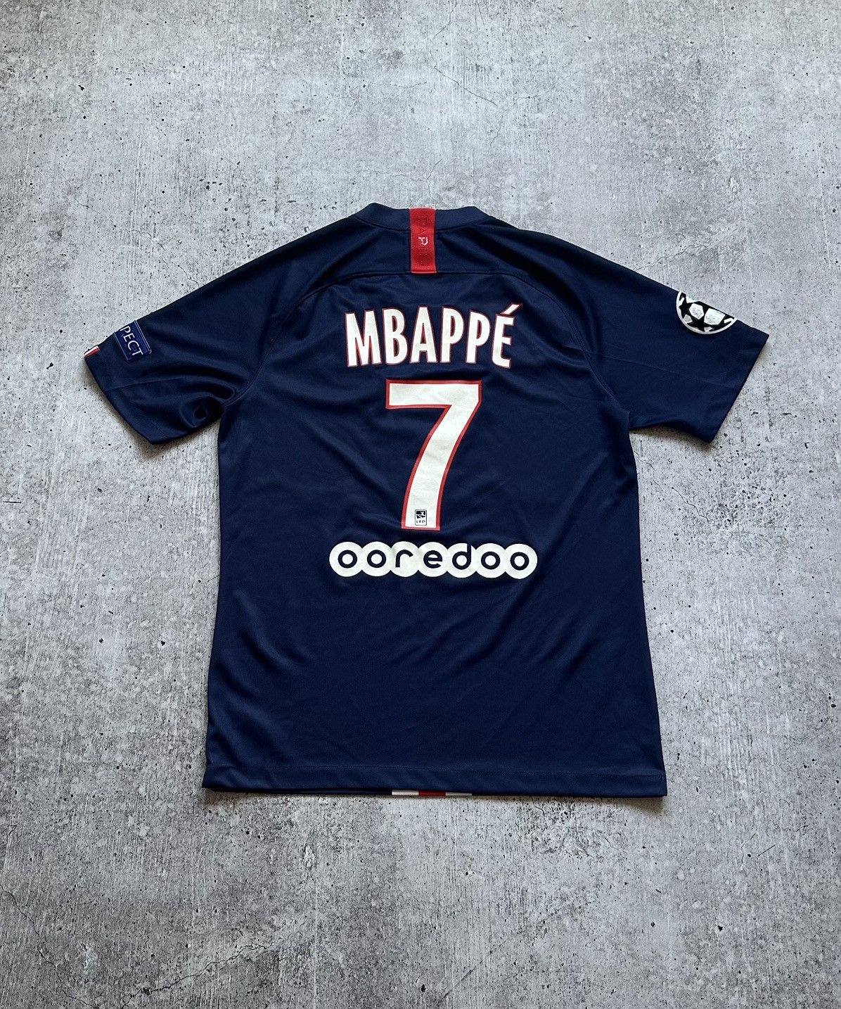 Nike 2019/20 Nike PSG Mbappe #7 Authentic Home Soccer Jersey Size US M / EU 48-50 / 2 - 1 Thumbnail