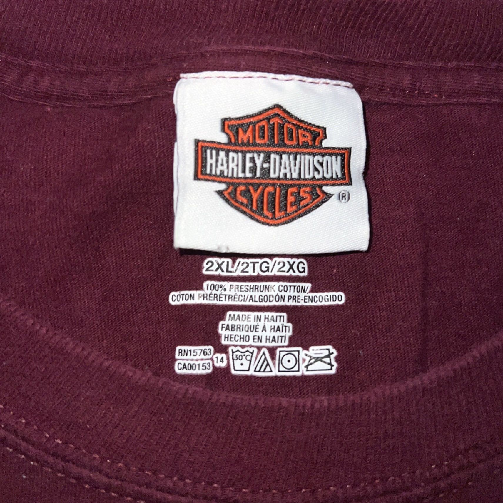 Harley Davidson Harley-Davidson Red Graphic T-Shirt Mens 2XL Red Harley-Davidson Shirt Mens 2XL Size US XXL / EU 58 / 5 - 4 Thumbnail