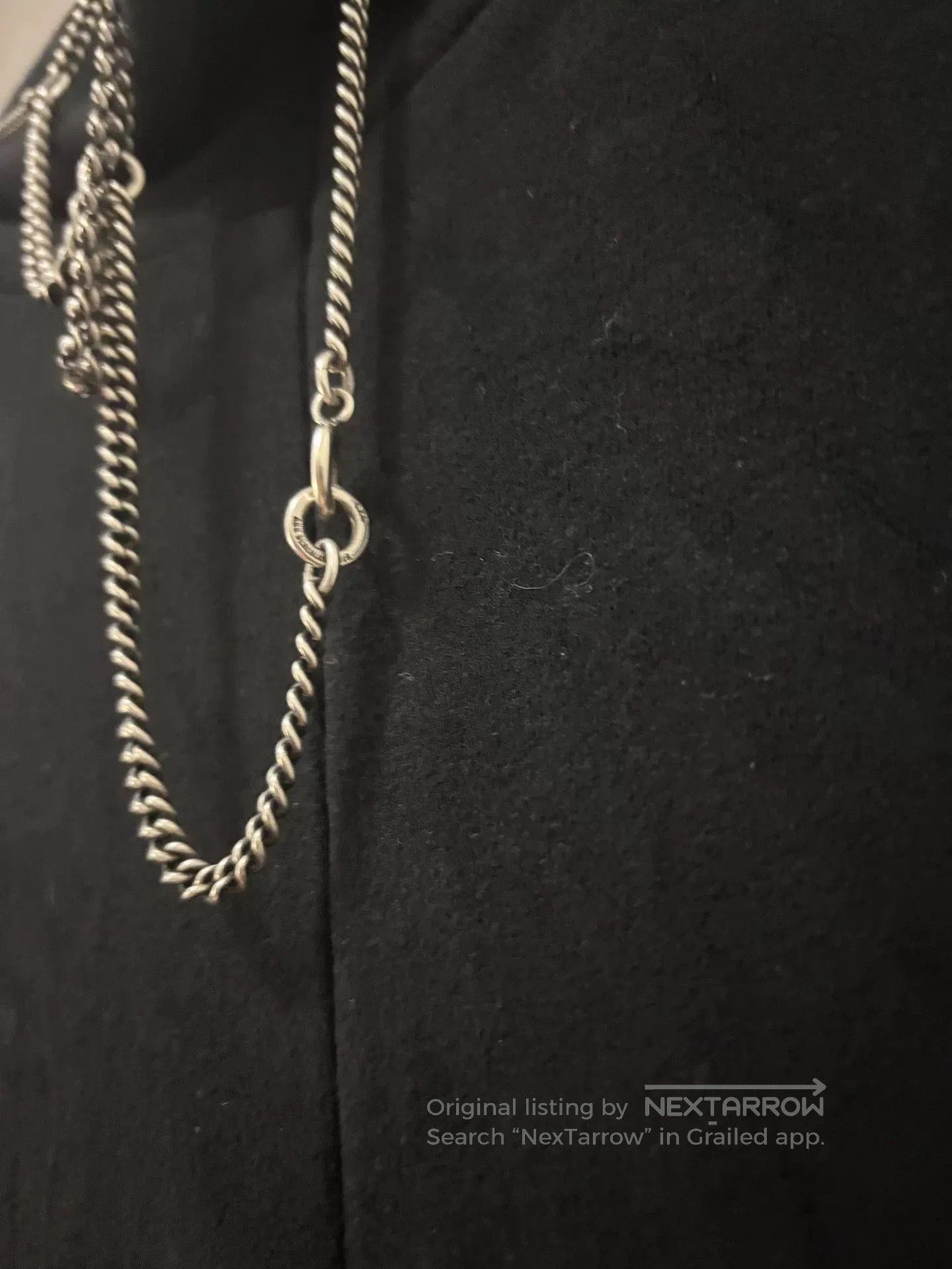 Ann Demeulemeester Ann Demeulemeester 925 Silver Feather Necklace. Size ONE SIZE - 8 Thumbnail