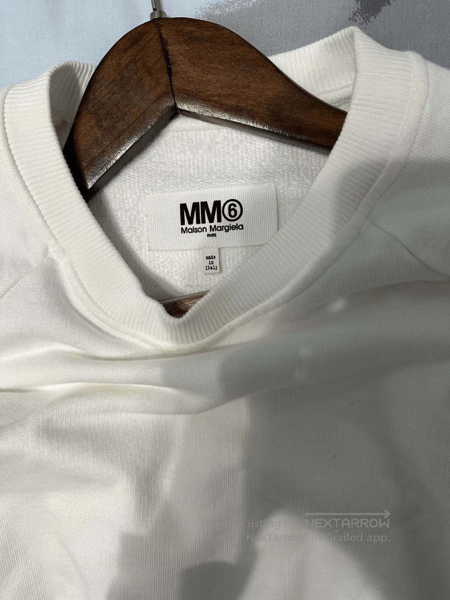 MM6 MM6 Maison Margiela Short Sleeve Hoodie. Size M / US 6-8 / IT 42-44 - 2 Thumbnail