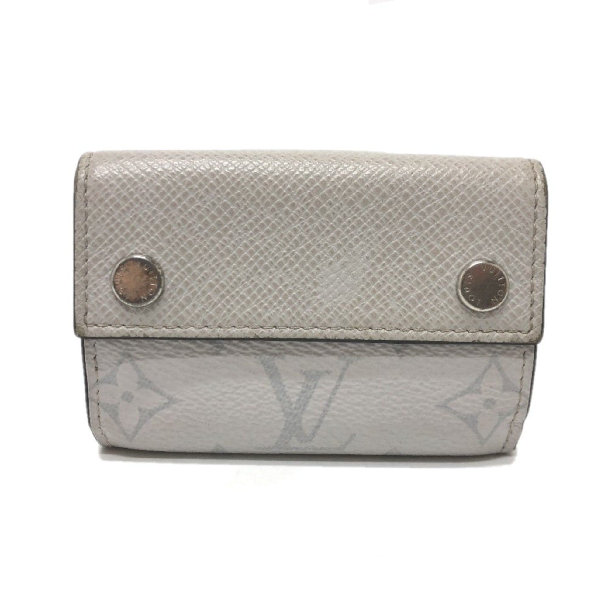 Louis Vuitton Louis Vuitton M67621 Taigarama Monogram Trifold wallet White Size ONE SIZE - 1 Thumbnail