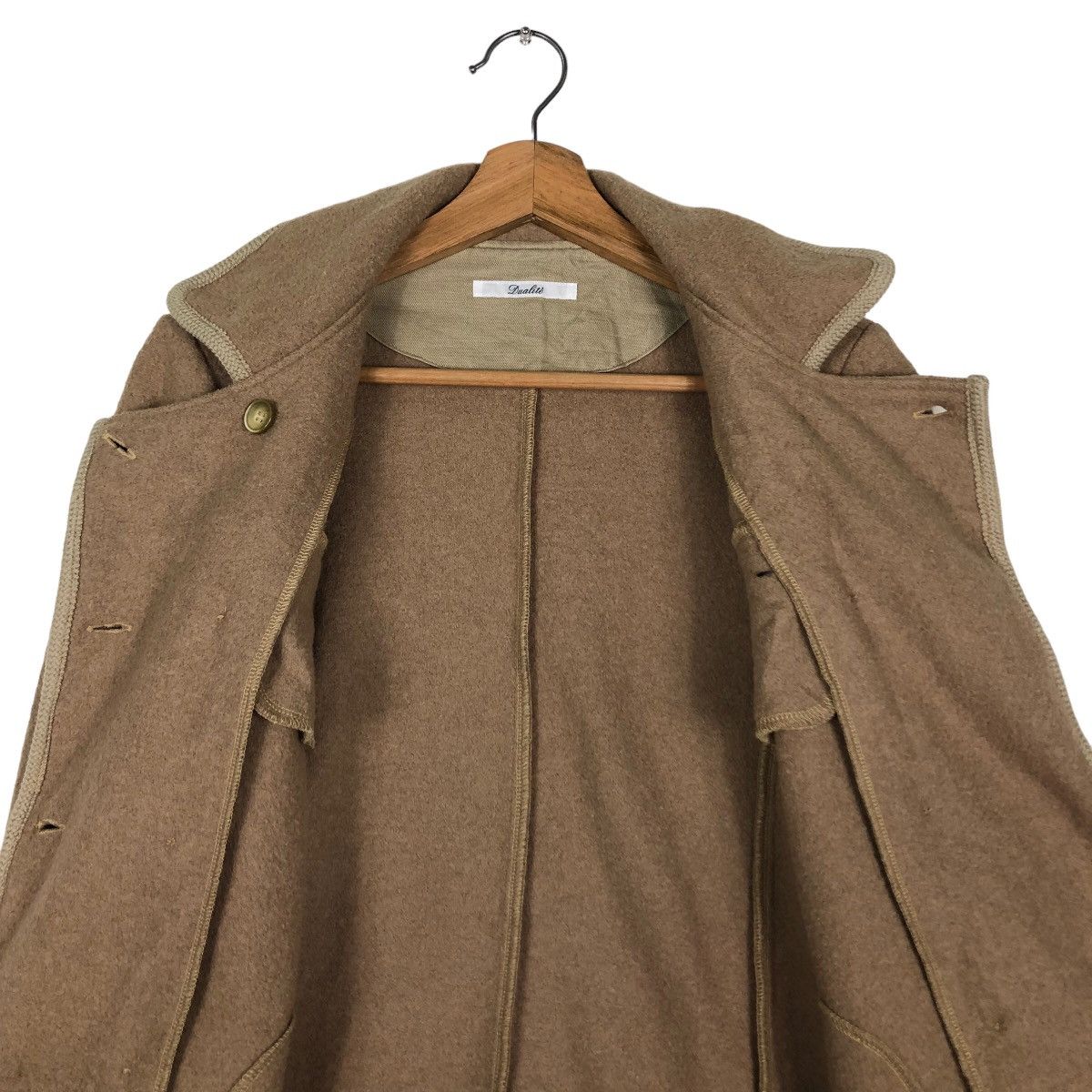 Japanese Brand 🔥Vintage Work Chore Jacket Button Dualite Japan Made Size US S / EU 44-46 / 1 - 14 Thumbnail