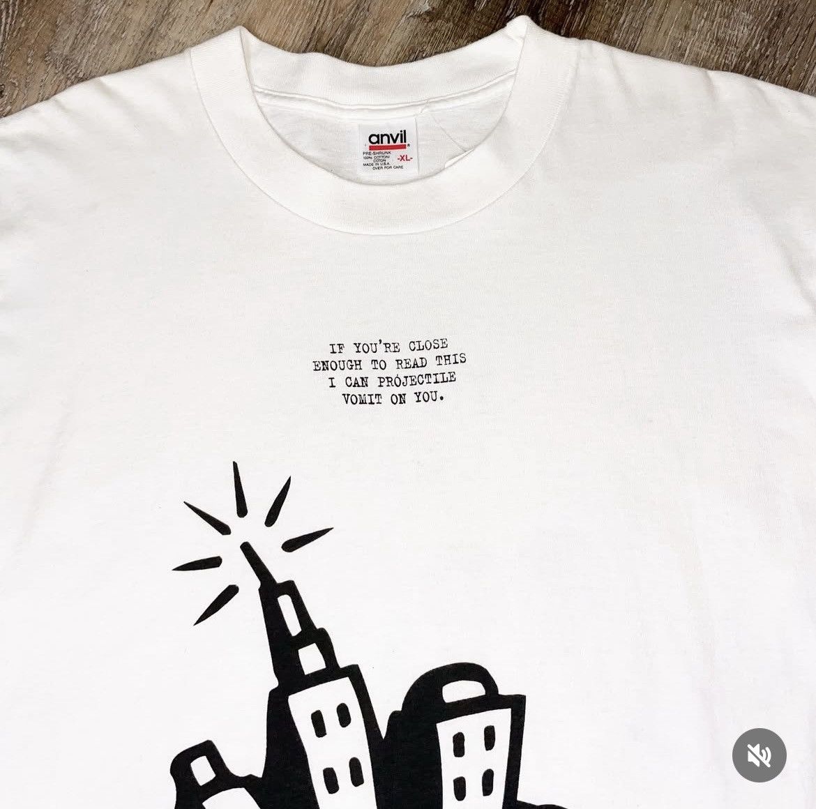 Anvil × Vintage 90s Comedy Central Vintage Promo Tee Shirt Mens XL AOP Movie Size US XL / EU 56 / 4 - 2 Thumbnail