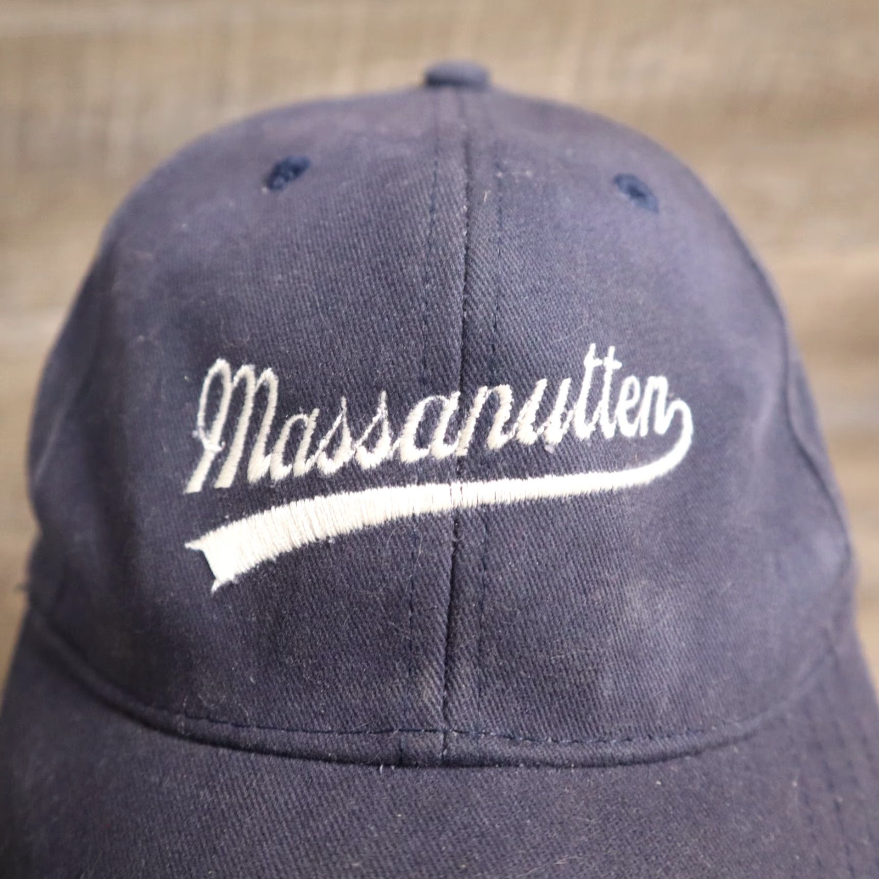 Vintage Massanutten Water Park Hat Virginia VA Blue Adult Unisex Cap Adjustable Size US M / EU 48-50 / 2 - 2 Thumbnail