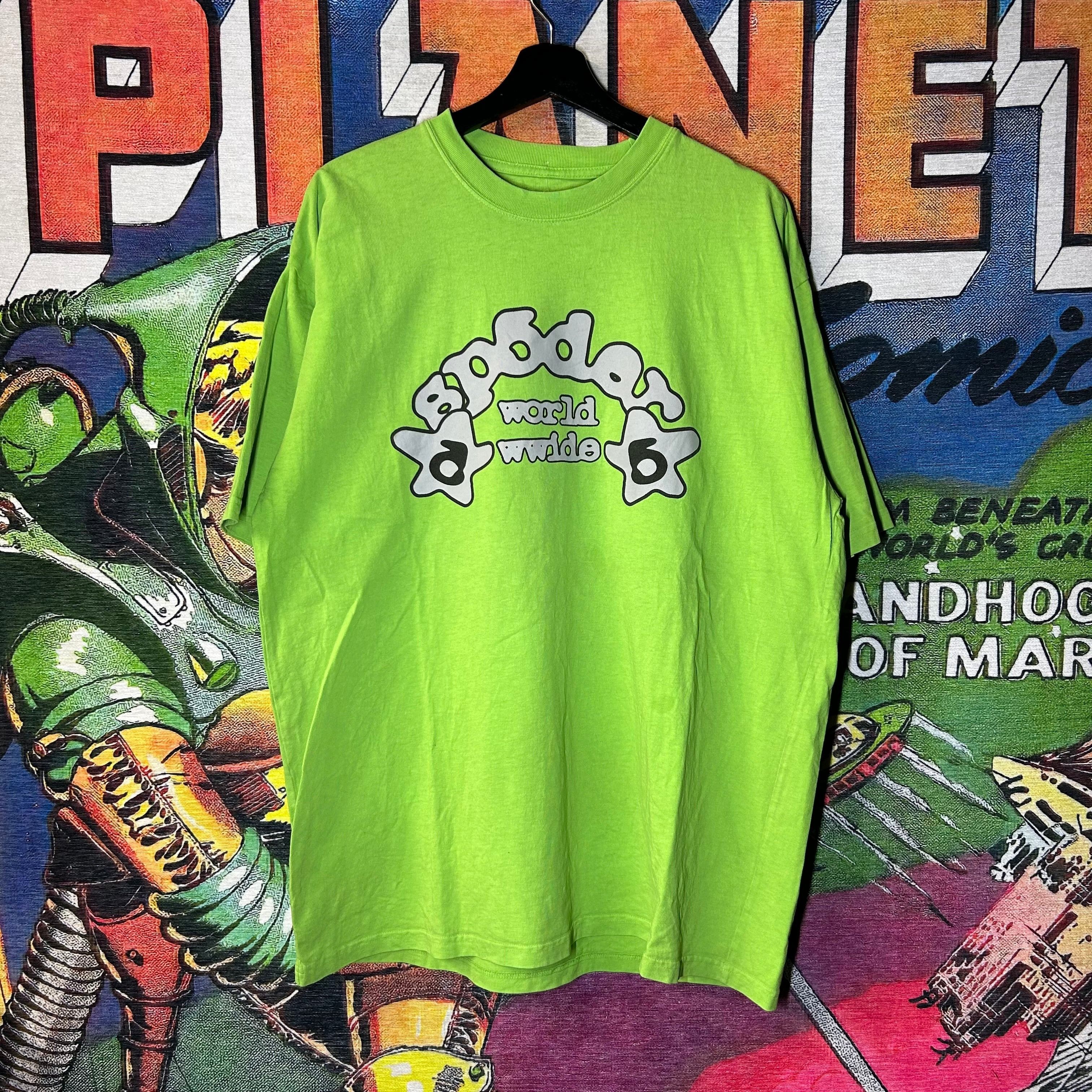 Sp5der ｘJuice Wlrd 999 / logo print tee Sp5der xJuice Wlrd 999 / logo print tee